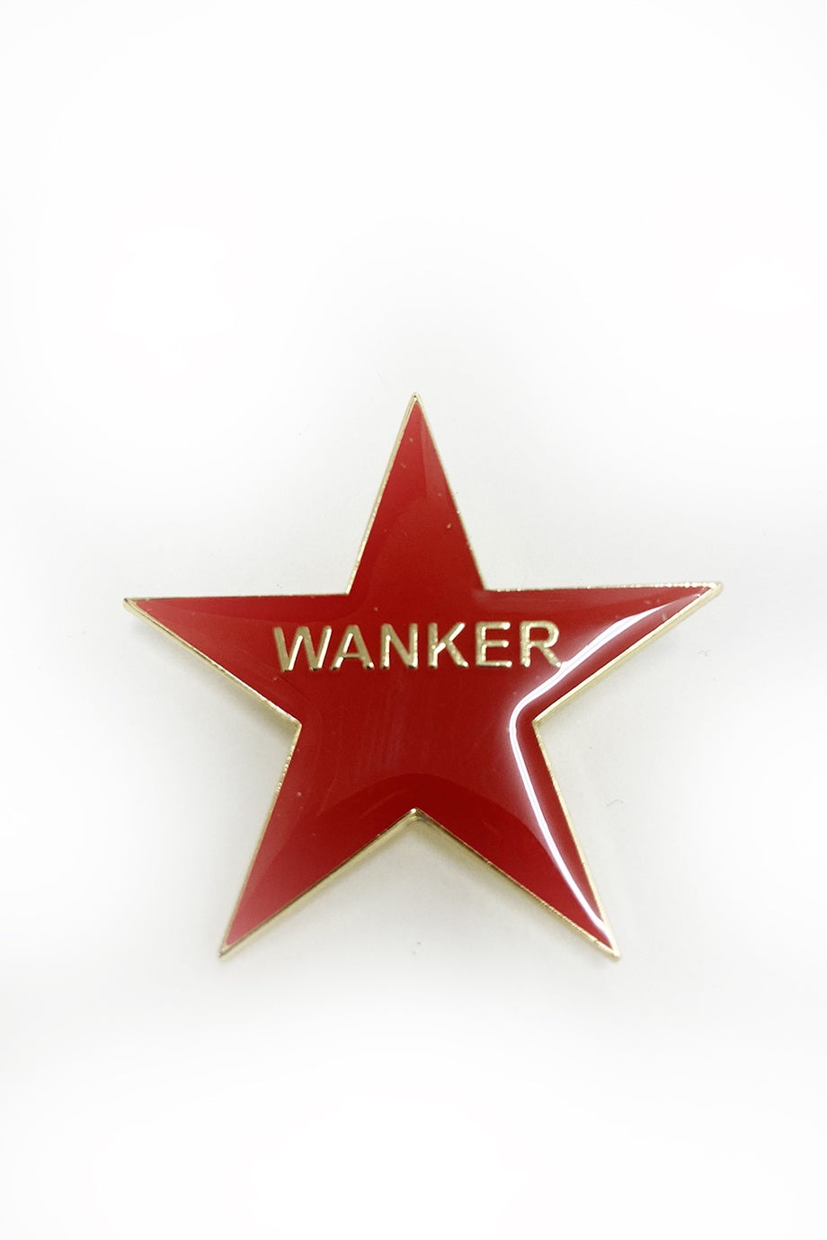 WORLD Enamel Badge - WANKER