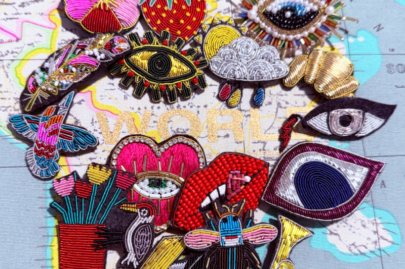Bullion Brooches