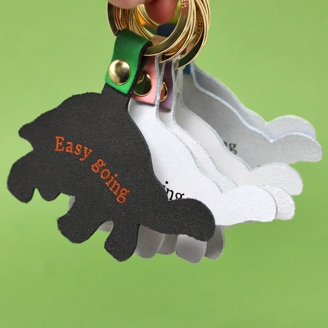 Ark - Tortoise Neon Yellow - Key Fob