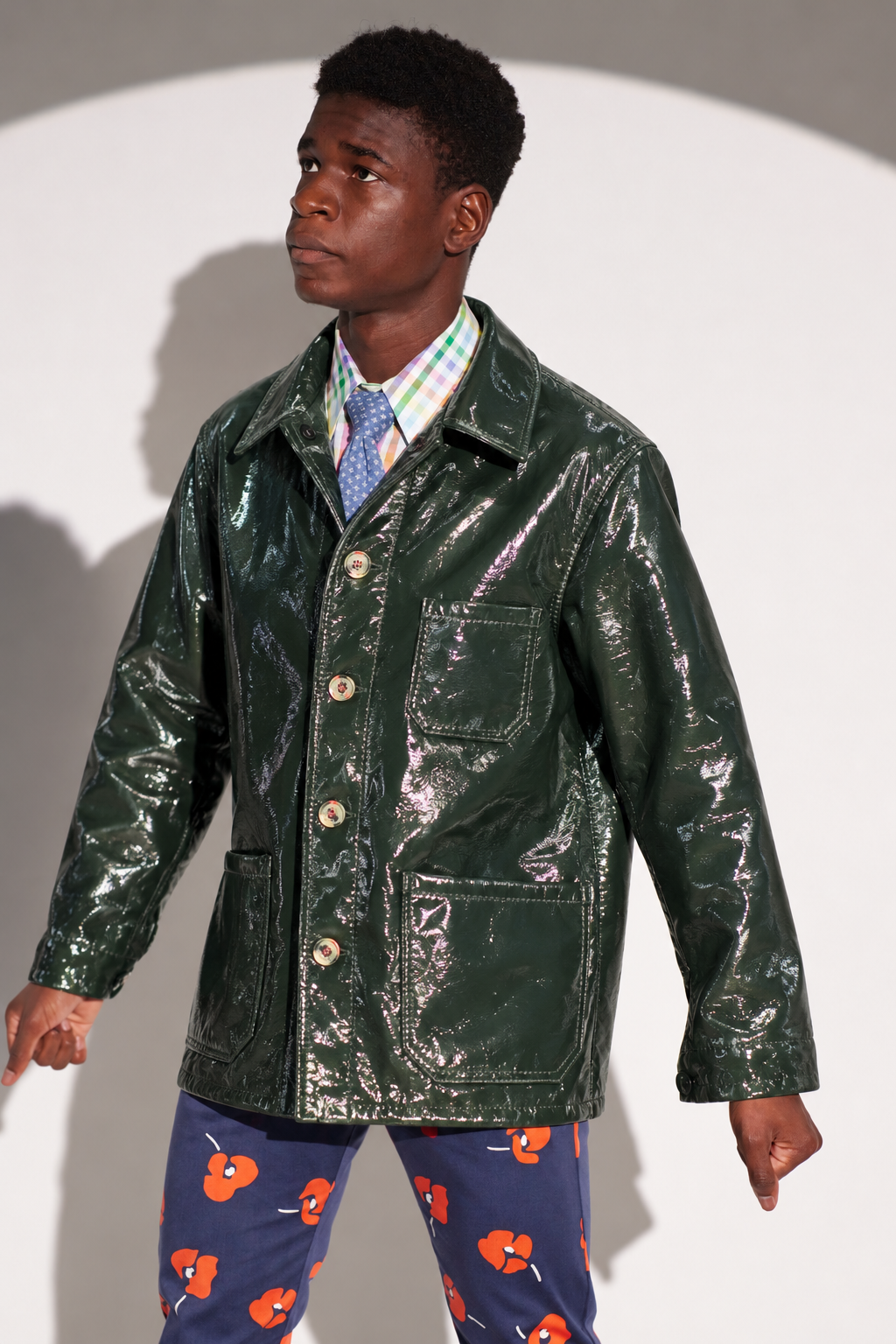 WORLDman 5102F Francis Jacket Army Green Shine