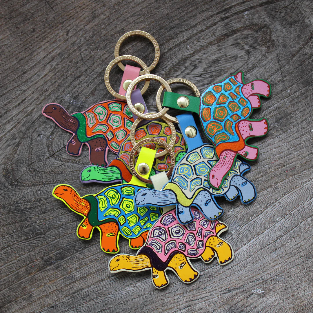 Ark - Tortoise Neon Yellow - Key Fob