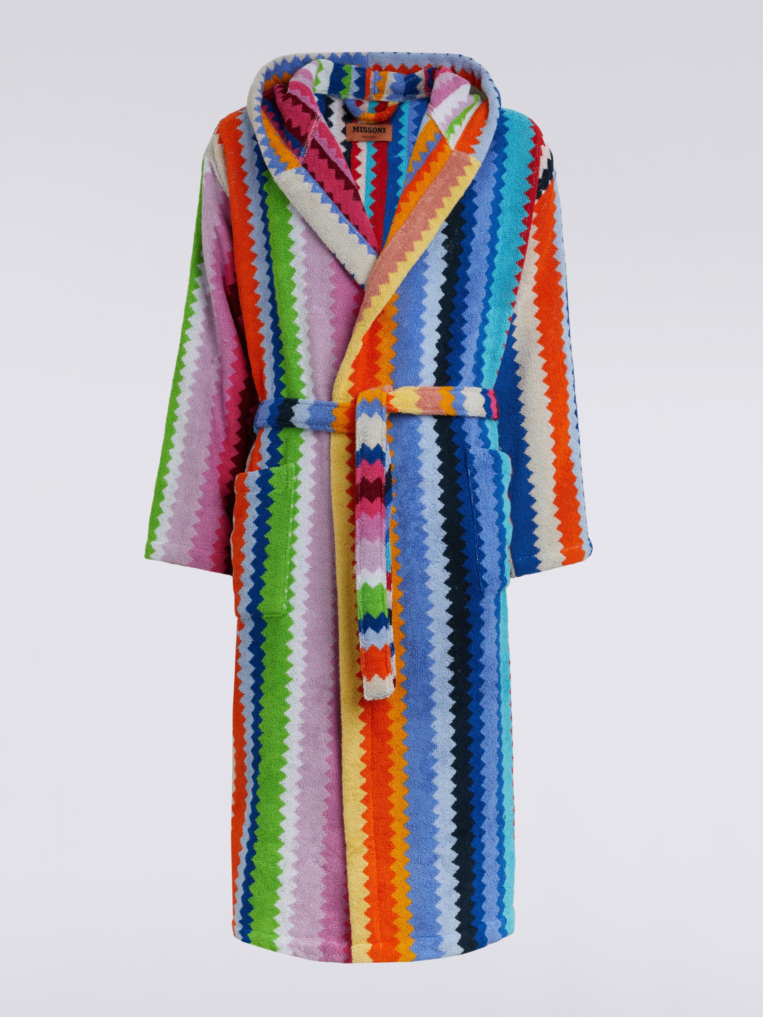 Missoni Cecil Hooded Bathrobe 1C3AC99764 — WORLD