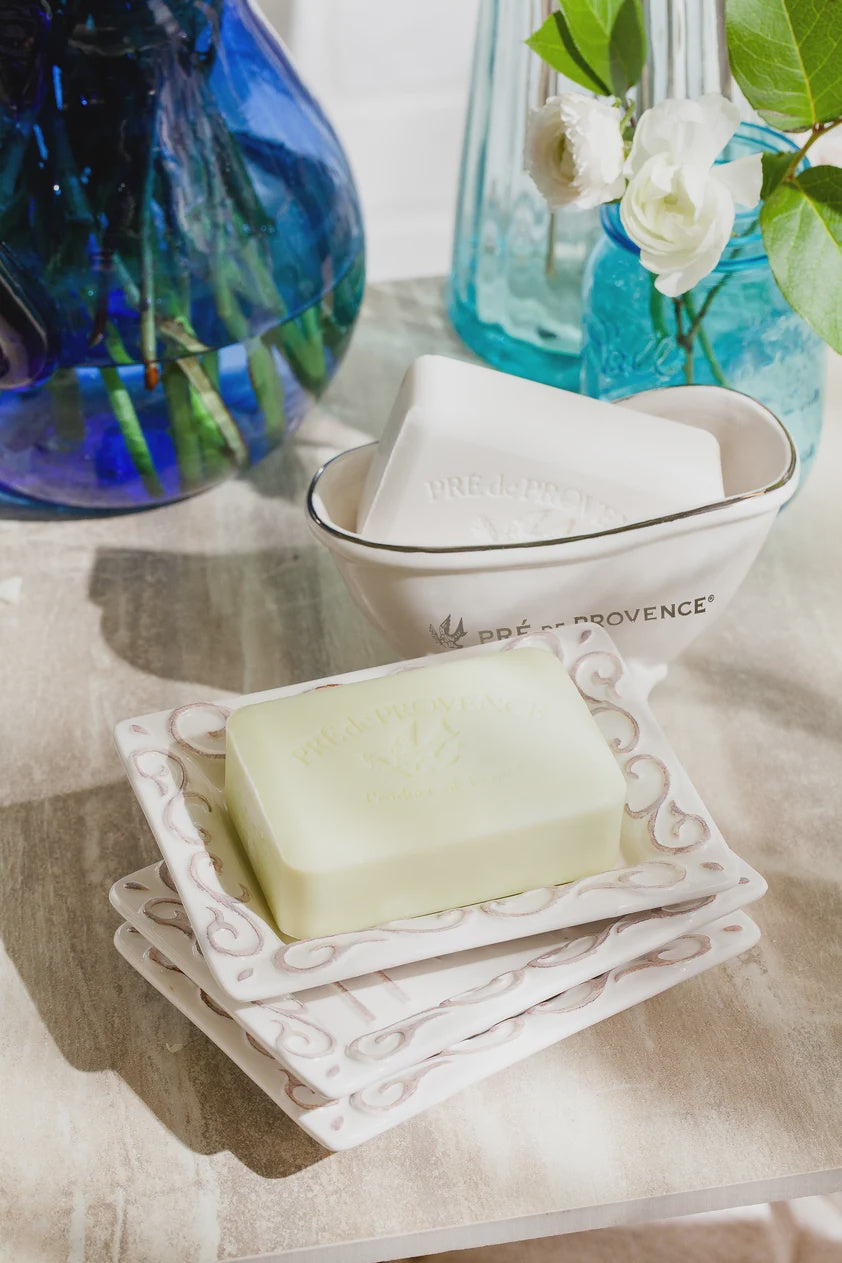 Pre de Provence: Ceramic Soap Dish Bird
