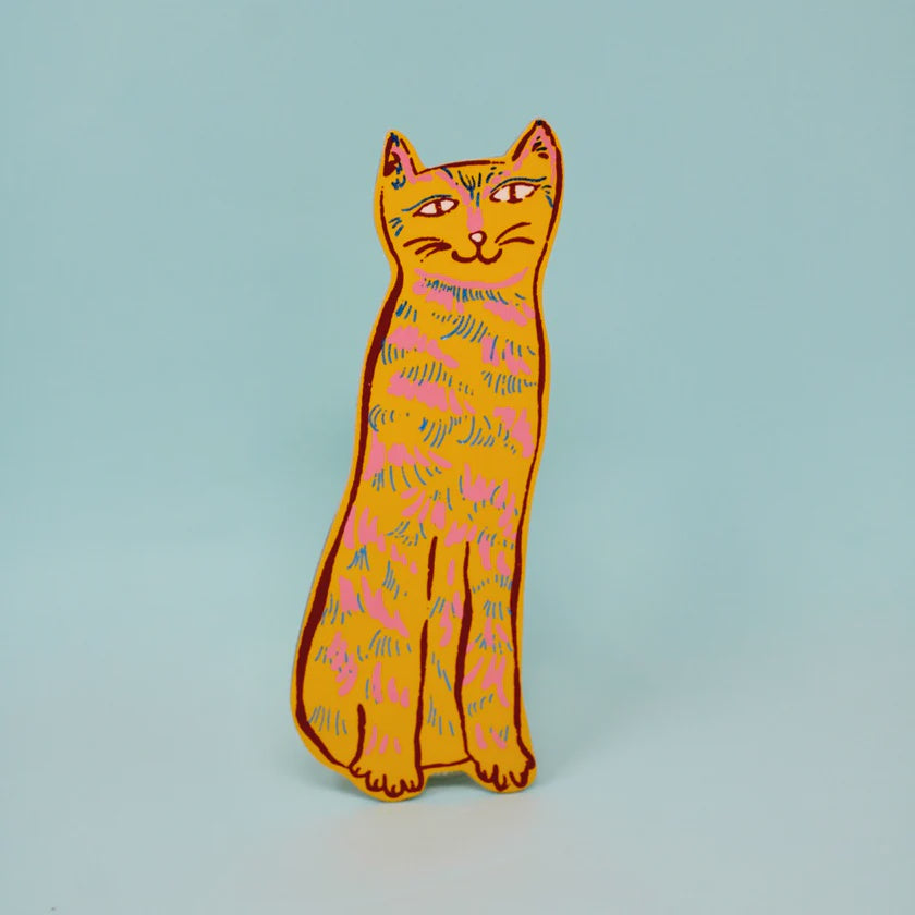 Ark - Cat Tails Yellow - Bookmark