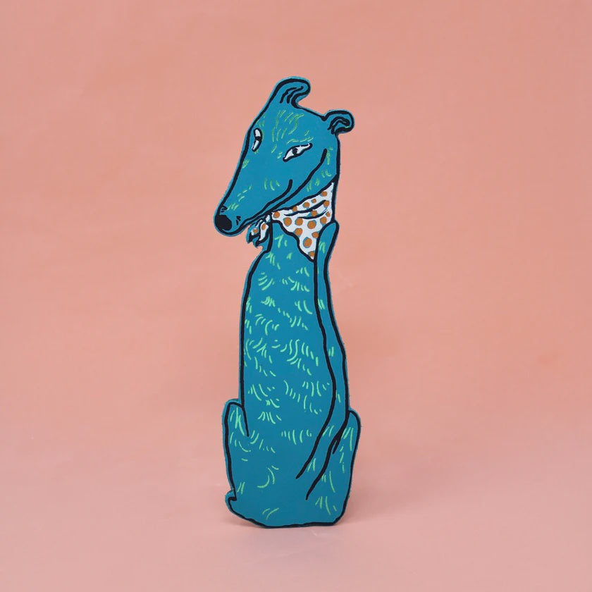 Ark - Dog Tails Turquoise - Bookmark