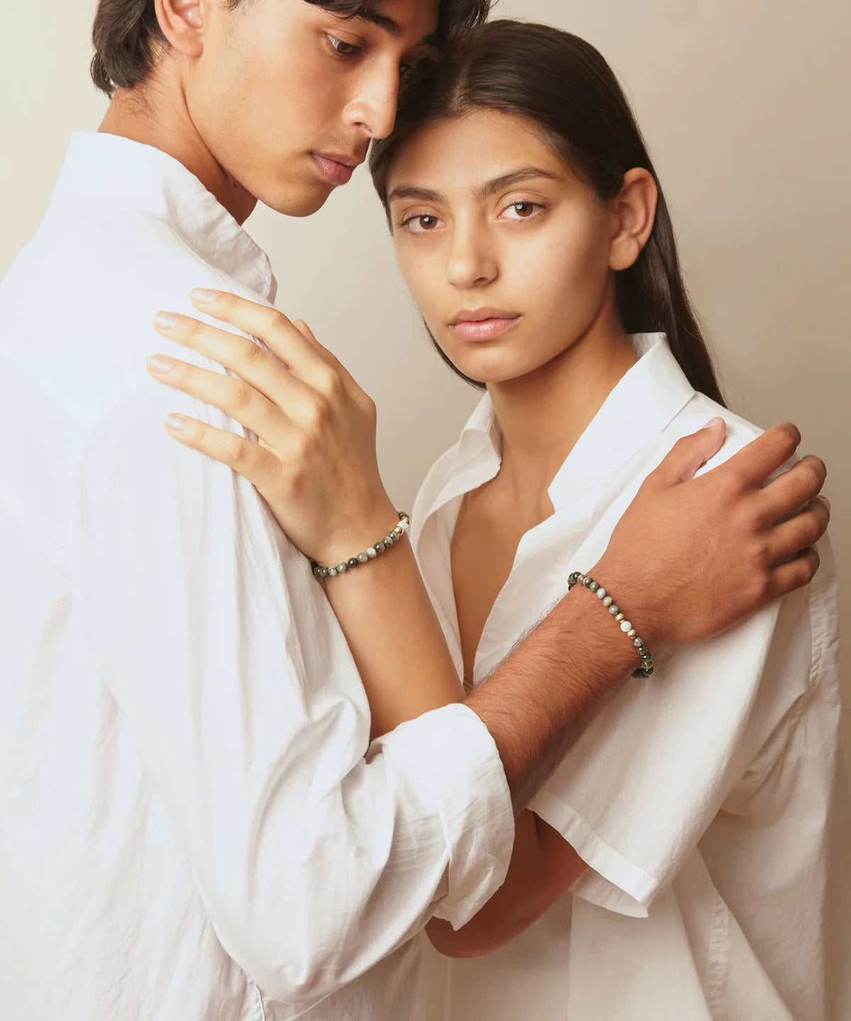 Spiritus Stones - Abundance Bracelet with Jade & Hawk's Eye