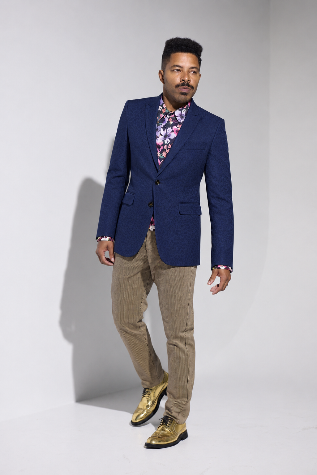 WORLDman 5116 Latitude Blazer Navy Animal