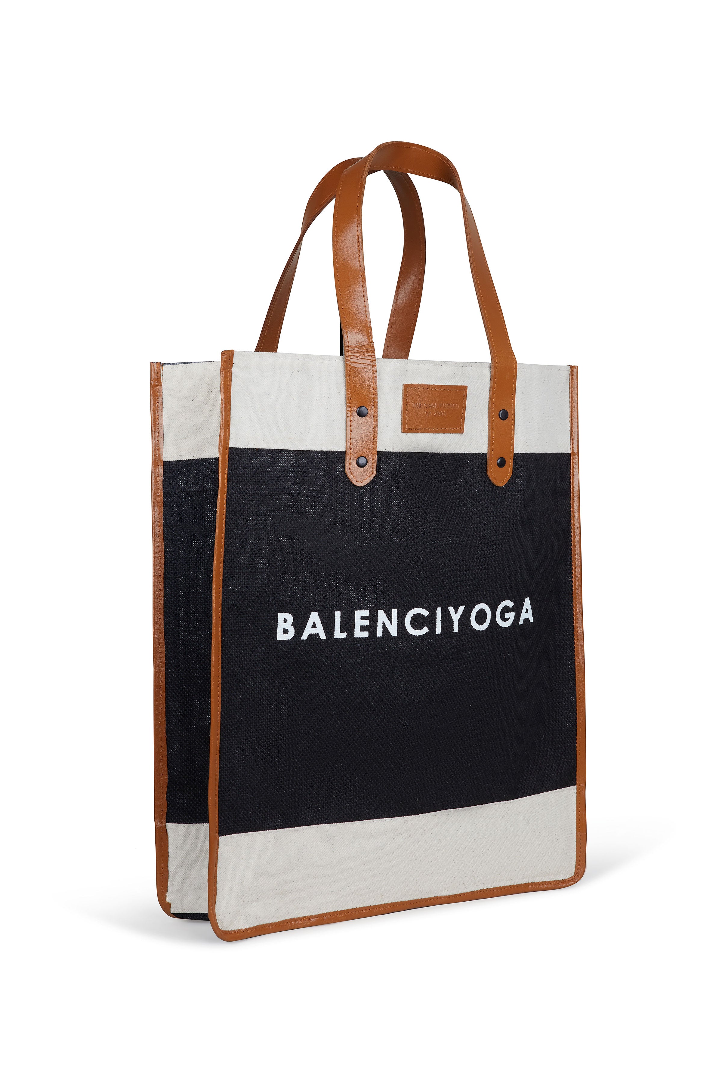 The Cool Hunter Market Bag Tan Leather - Balenciyoga - NEW