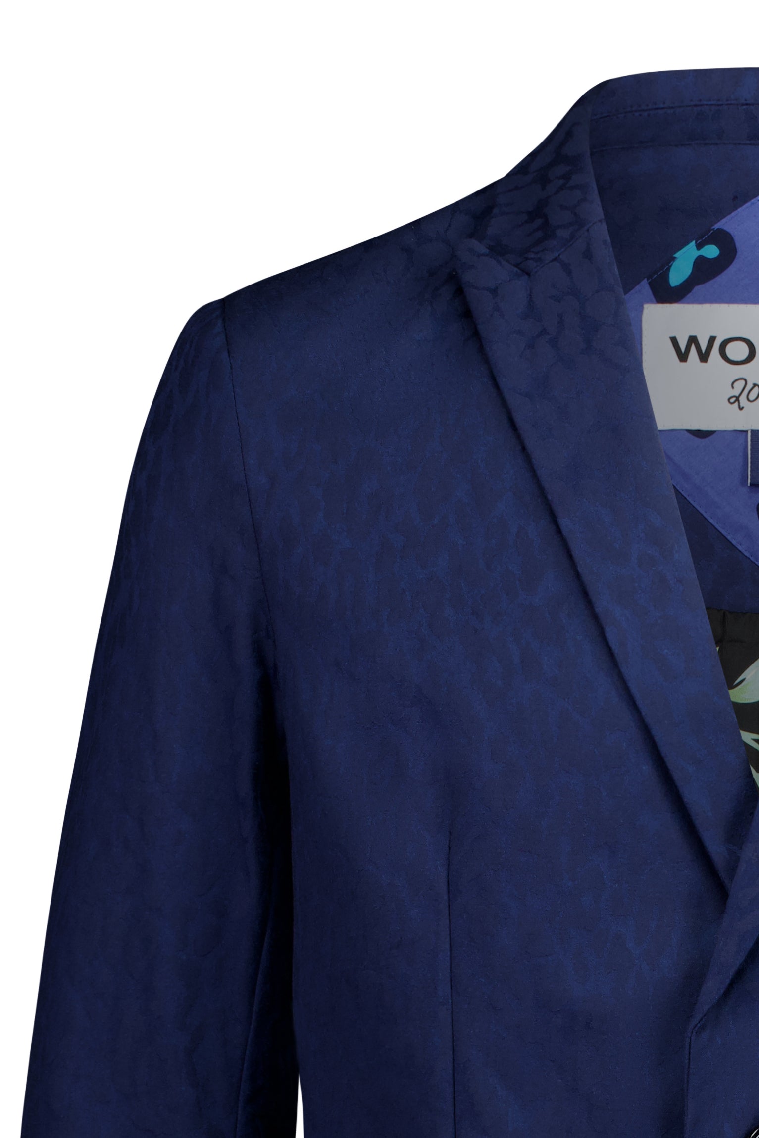 WORLDman 5116 Latitude Blazer Navy Animal