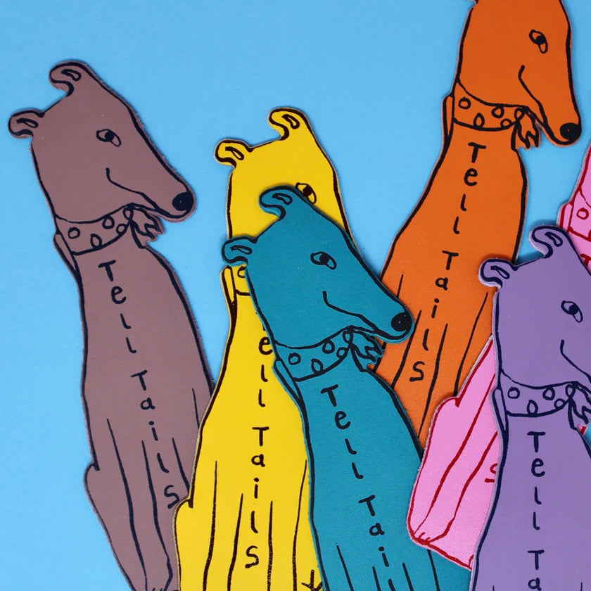 Ark - Dog Tails Turquoise - Bookmark