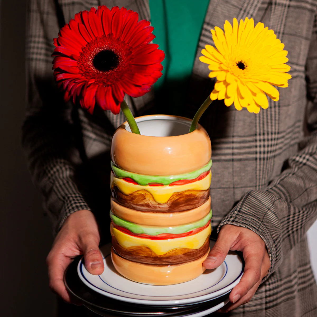 Doiy: Fast Food Vase Burger