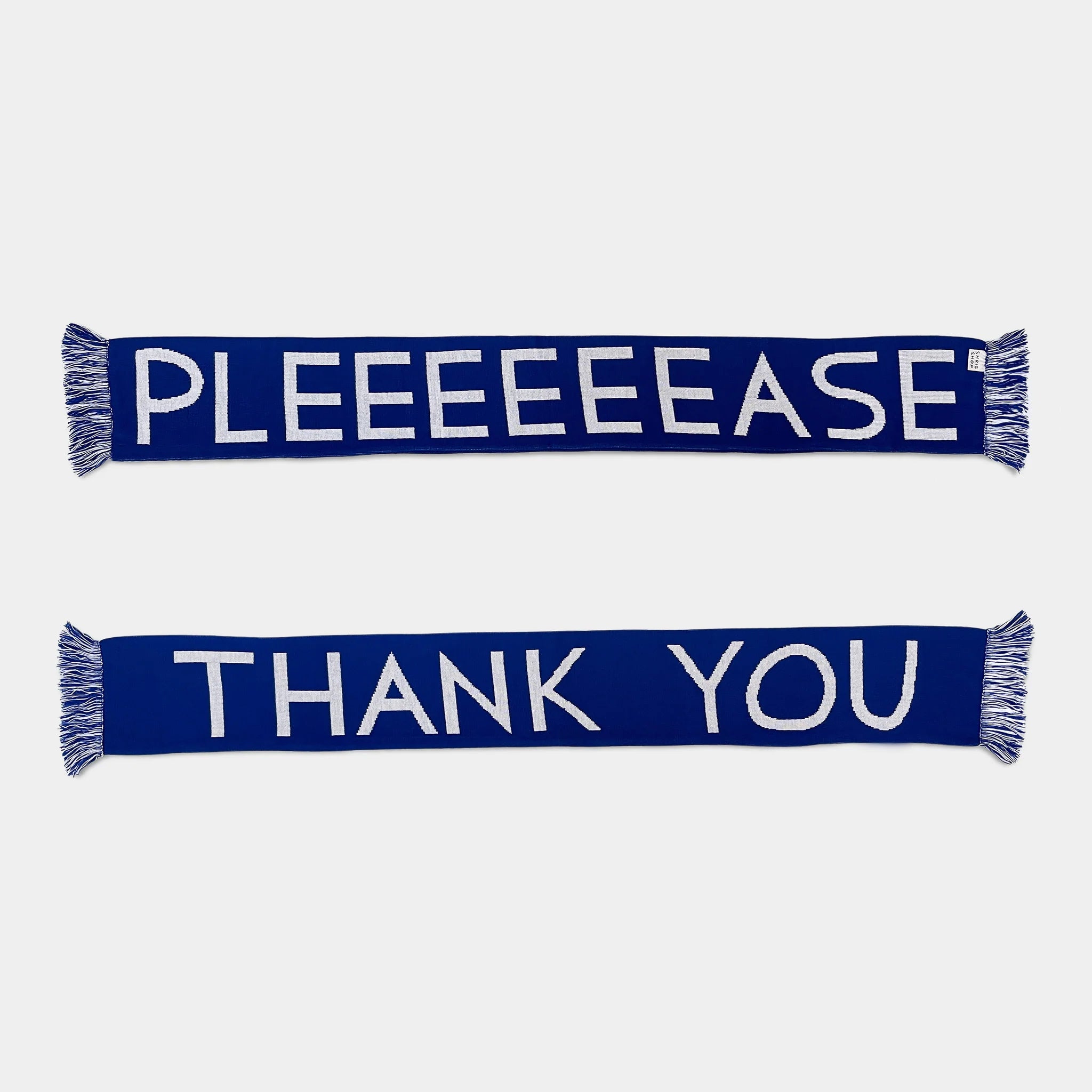 David Shrigley - Please & Thank You - Football Scarf