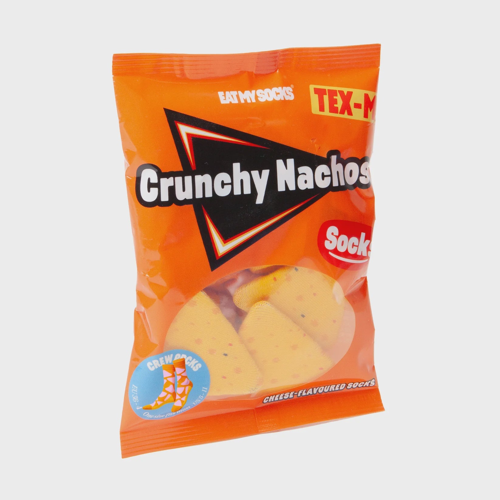 Eat My Socks Crunchy Nachos Cheese