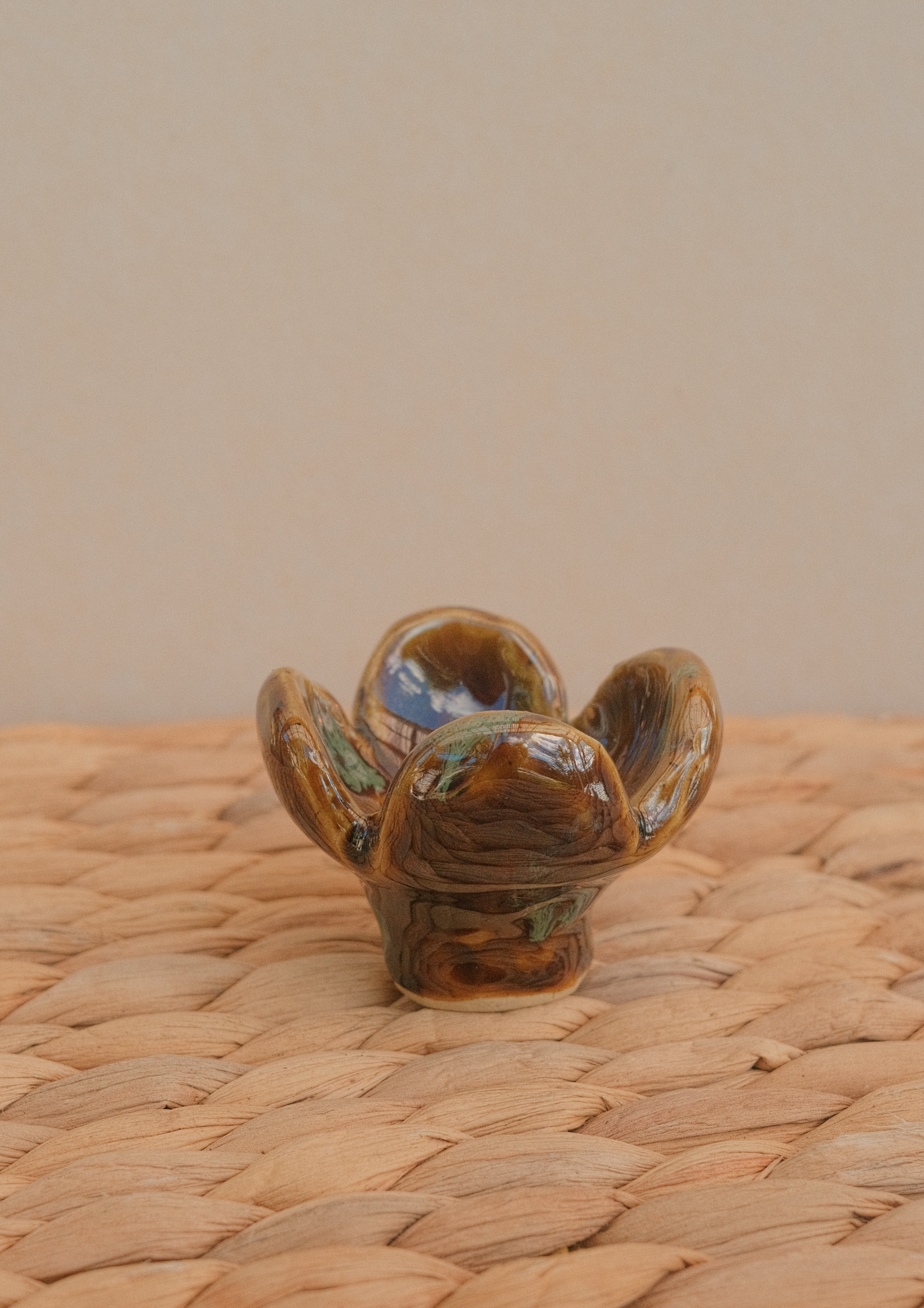 Kynd Ceramics - Small Incense Flower