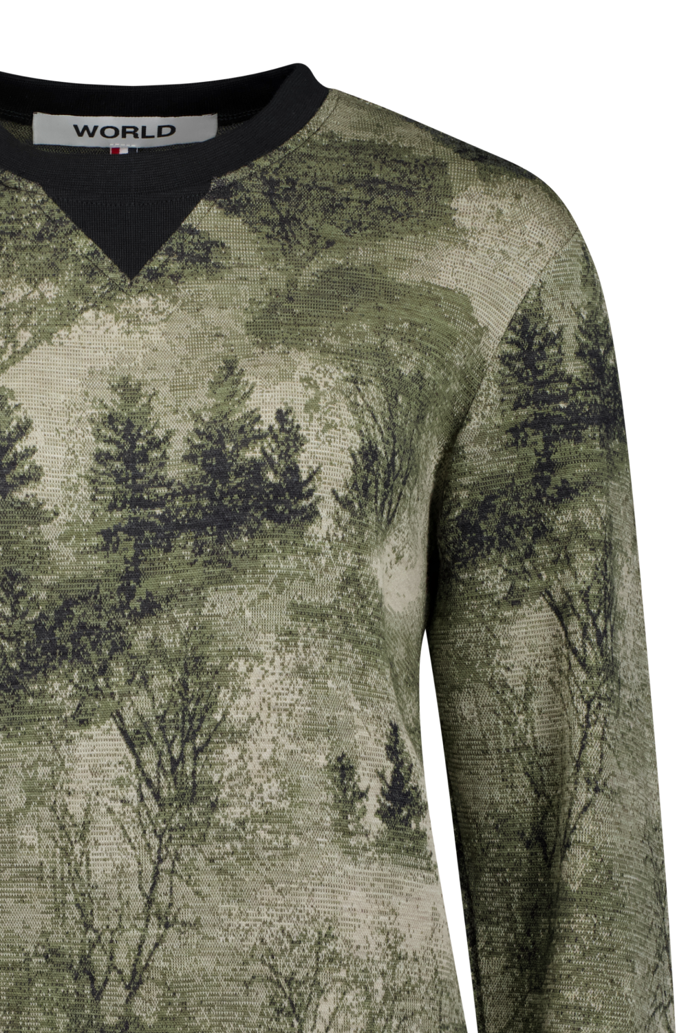 WORLD 5023 Folklore Jumper Forrest Merino (UNISEX)