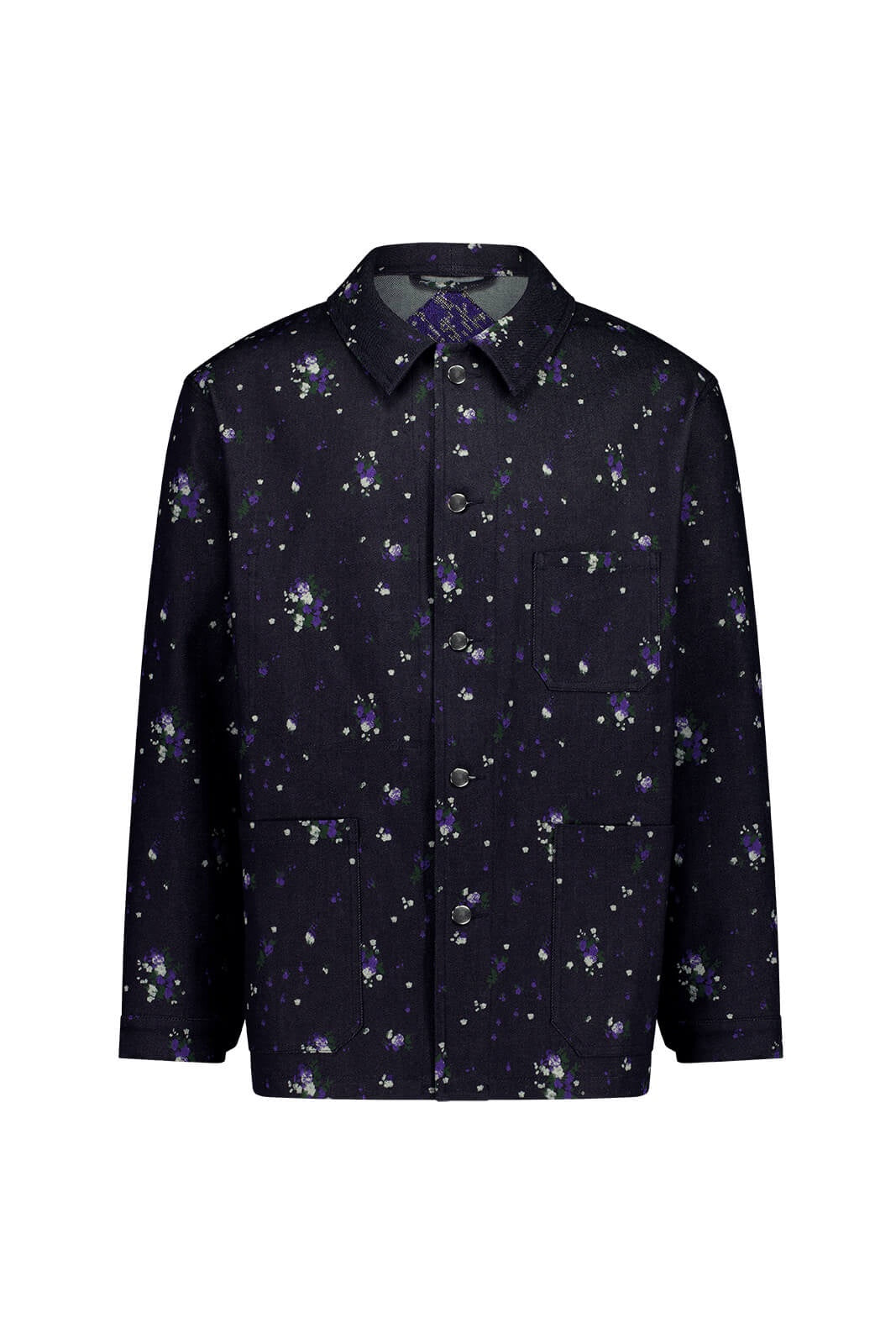 WORLDman 5102 Francis Jacket Denim Floral