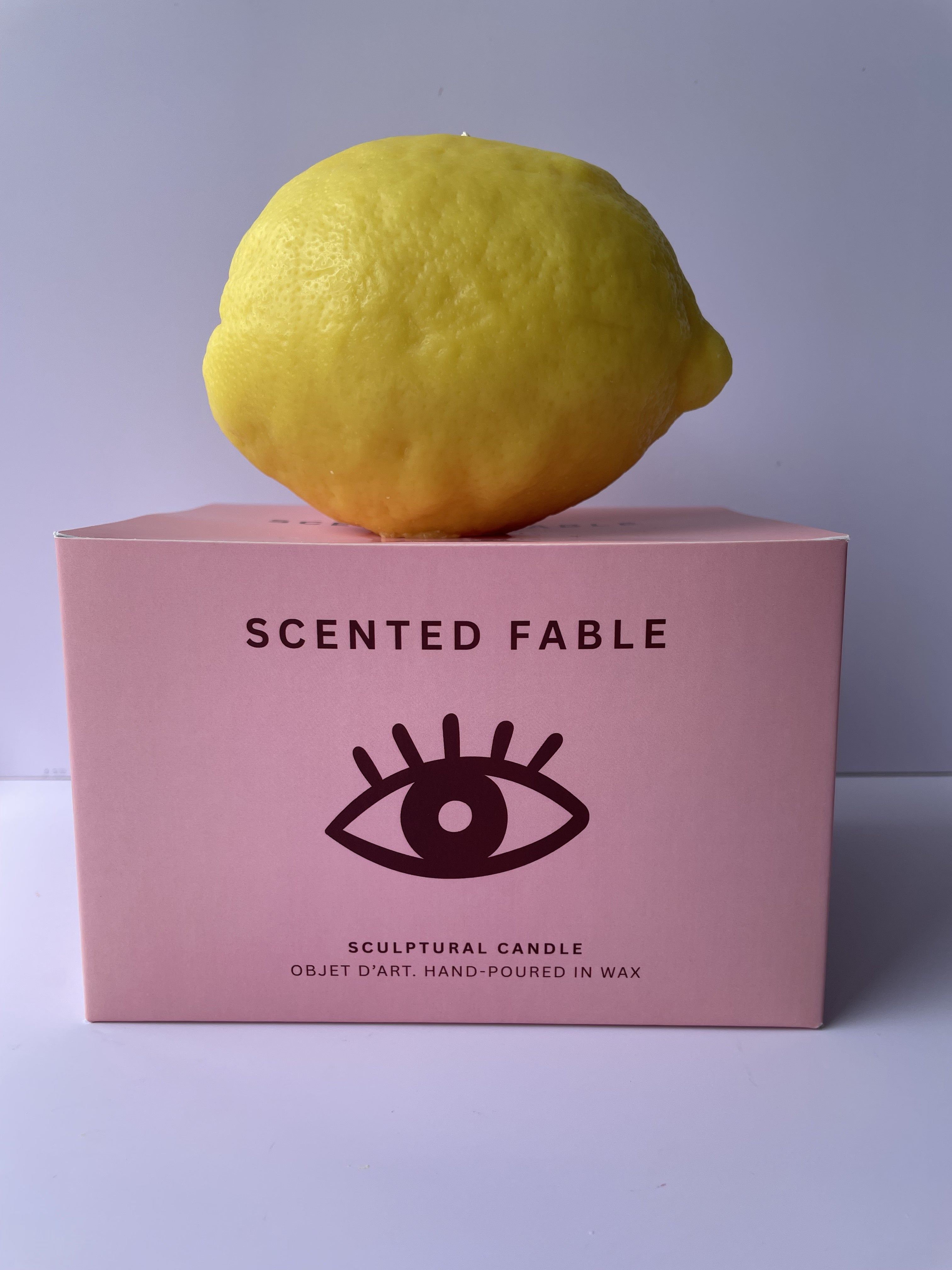 Scented Fable: The Giant Lemon Candle