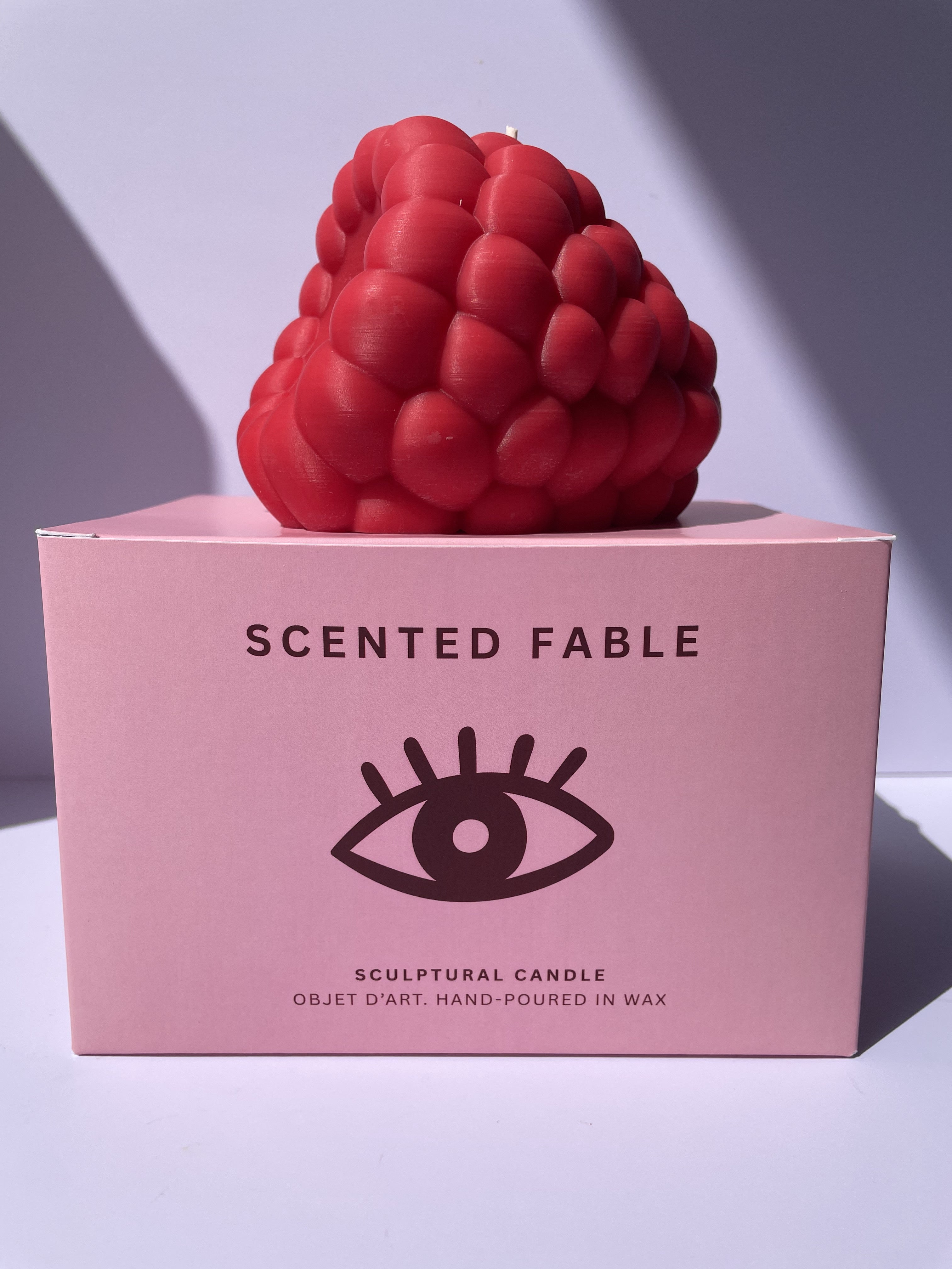 Scented Fable: The Giant Raspberry Candle