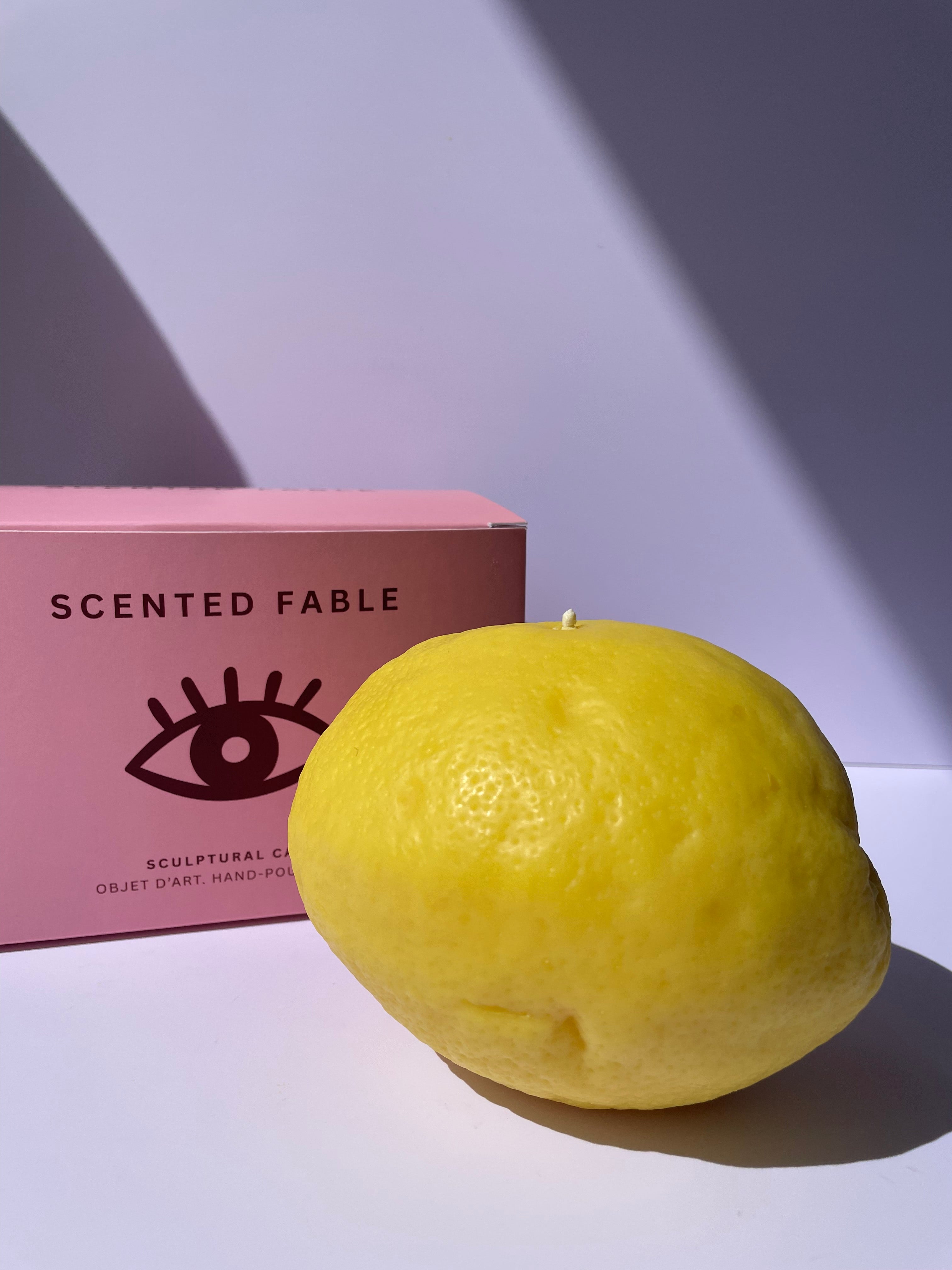 Scented Fable: The Giant Lemon Candle