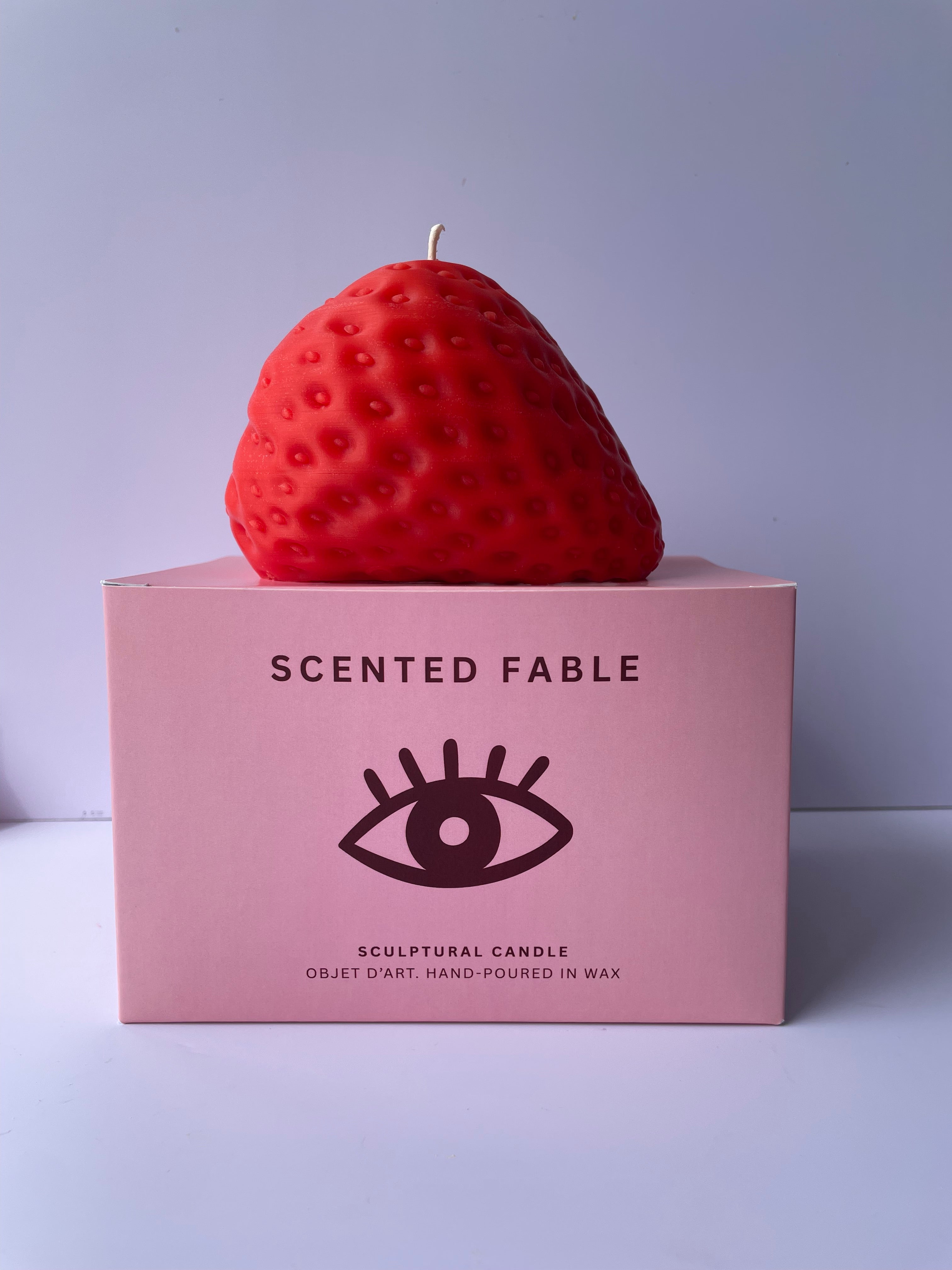 Scented Fable: The Giant Strawberry Candle