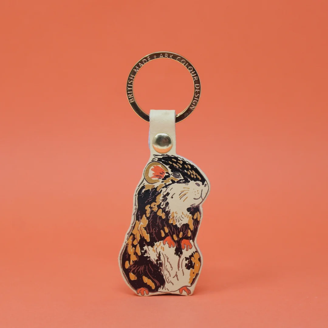 Ark - Guinea Pig Cream - Key Fob