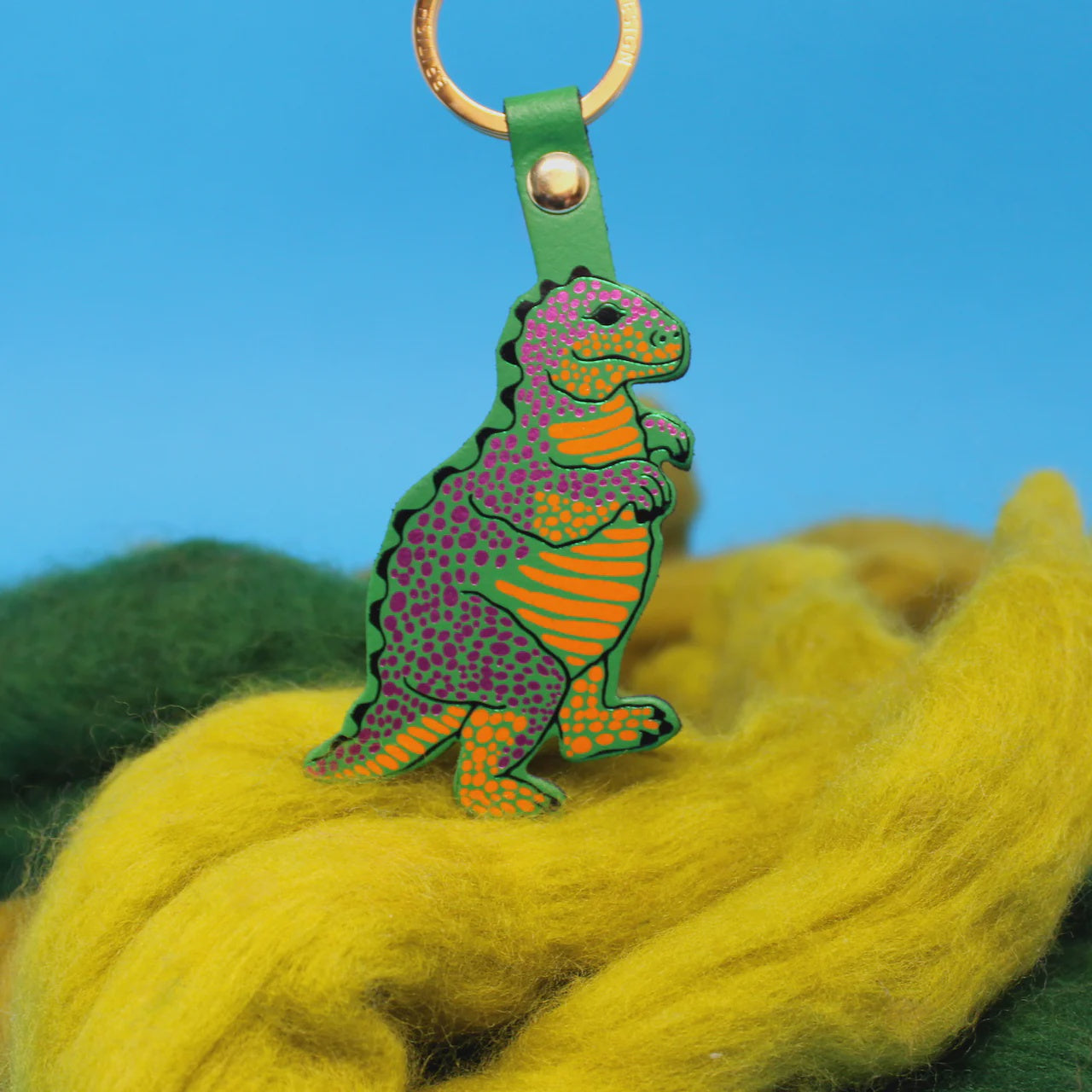 Ark - Dinosaur Green - Key Fob