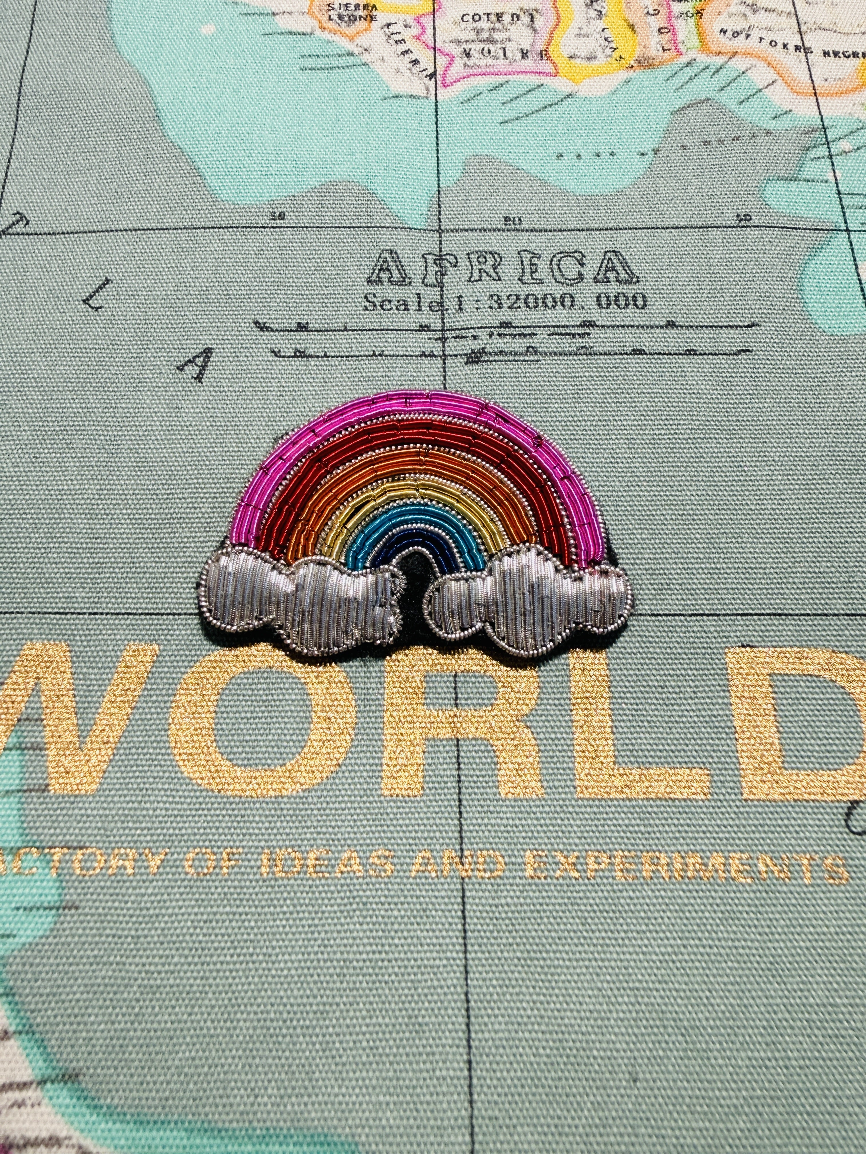 WORLD Bullion Brooch - Rainbows Above Us All