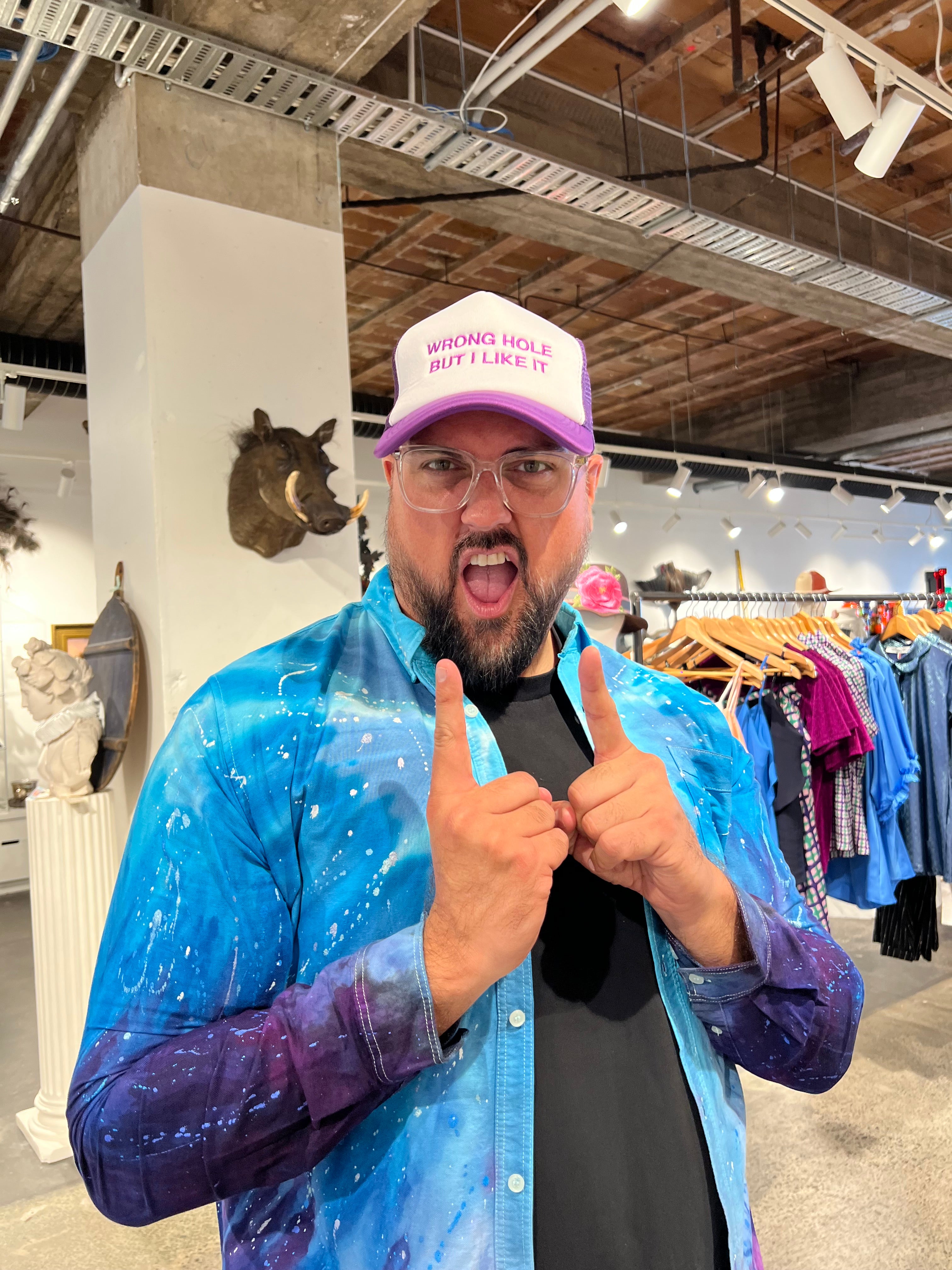 WORLD Loves LUKE BIRD - Naughty Trucker Cap