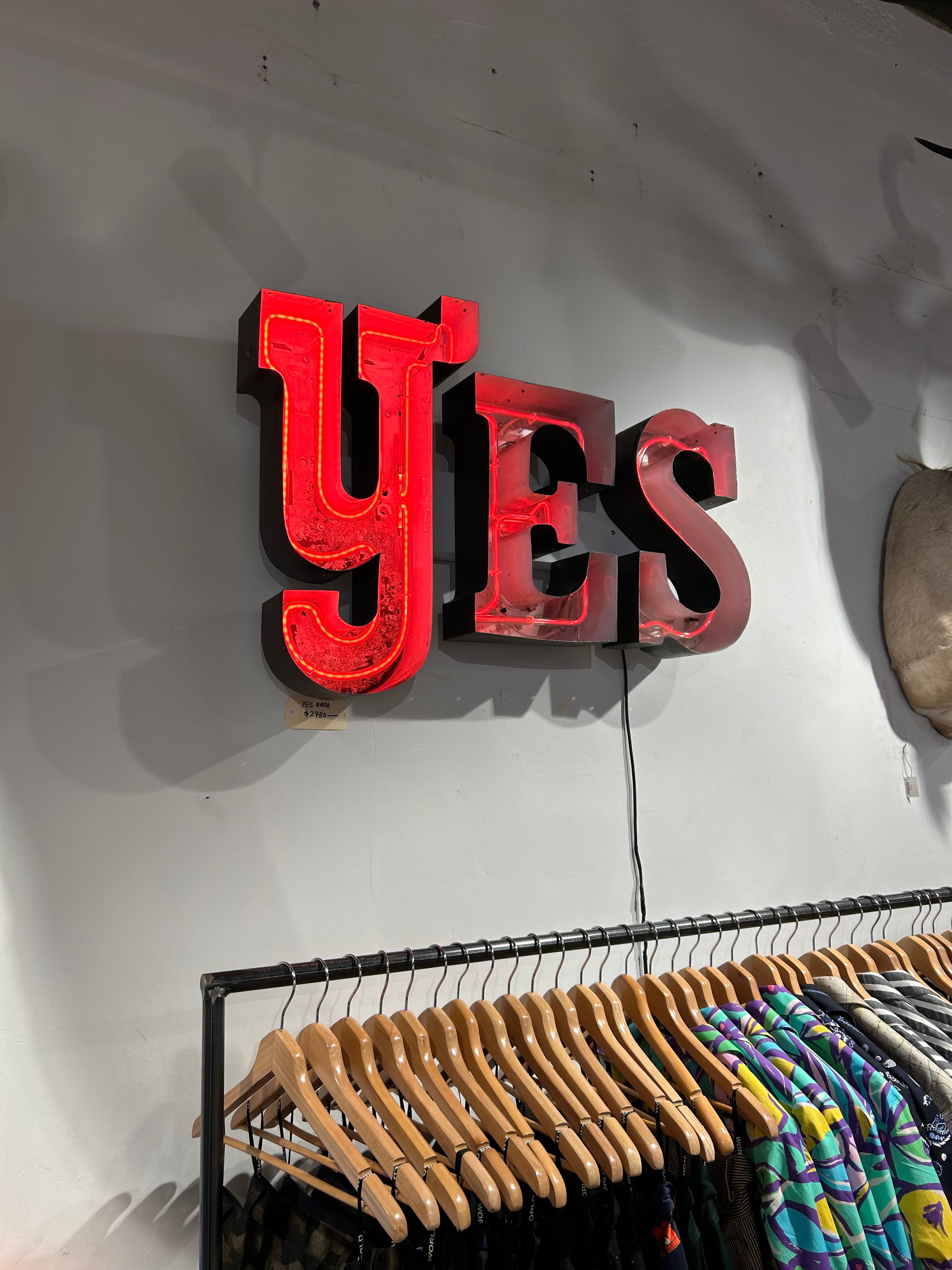 Neon Ranger: YES NEON SIGN — WORLD