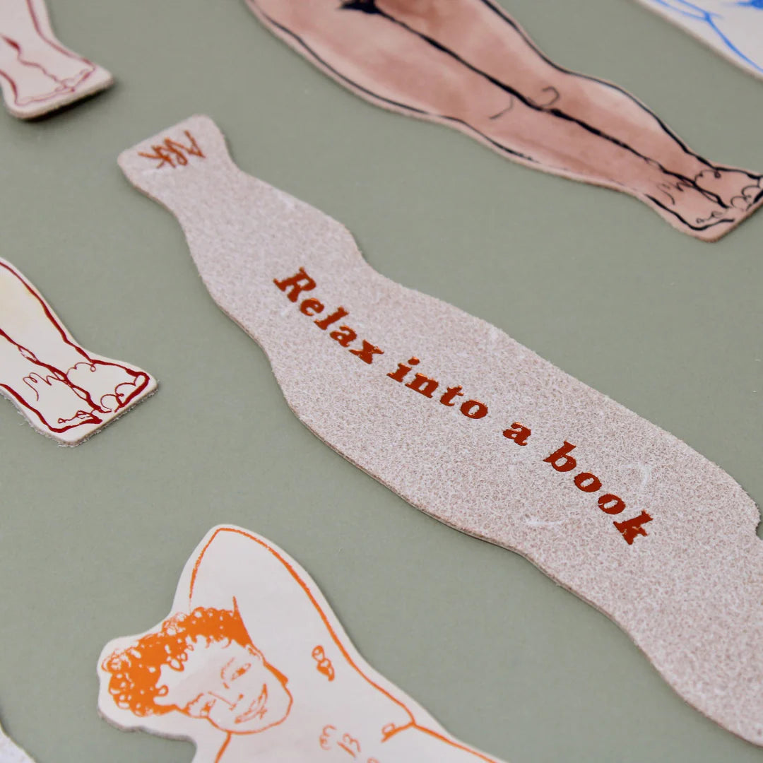 Ark - Nude Man Relaxed - Bookmark