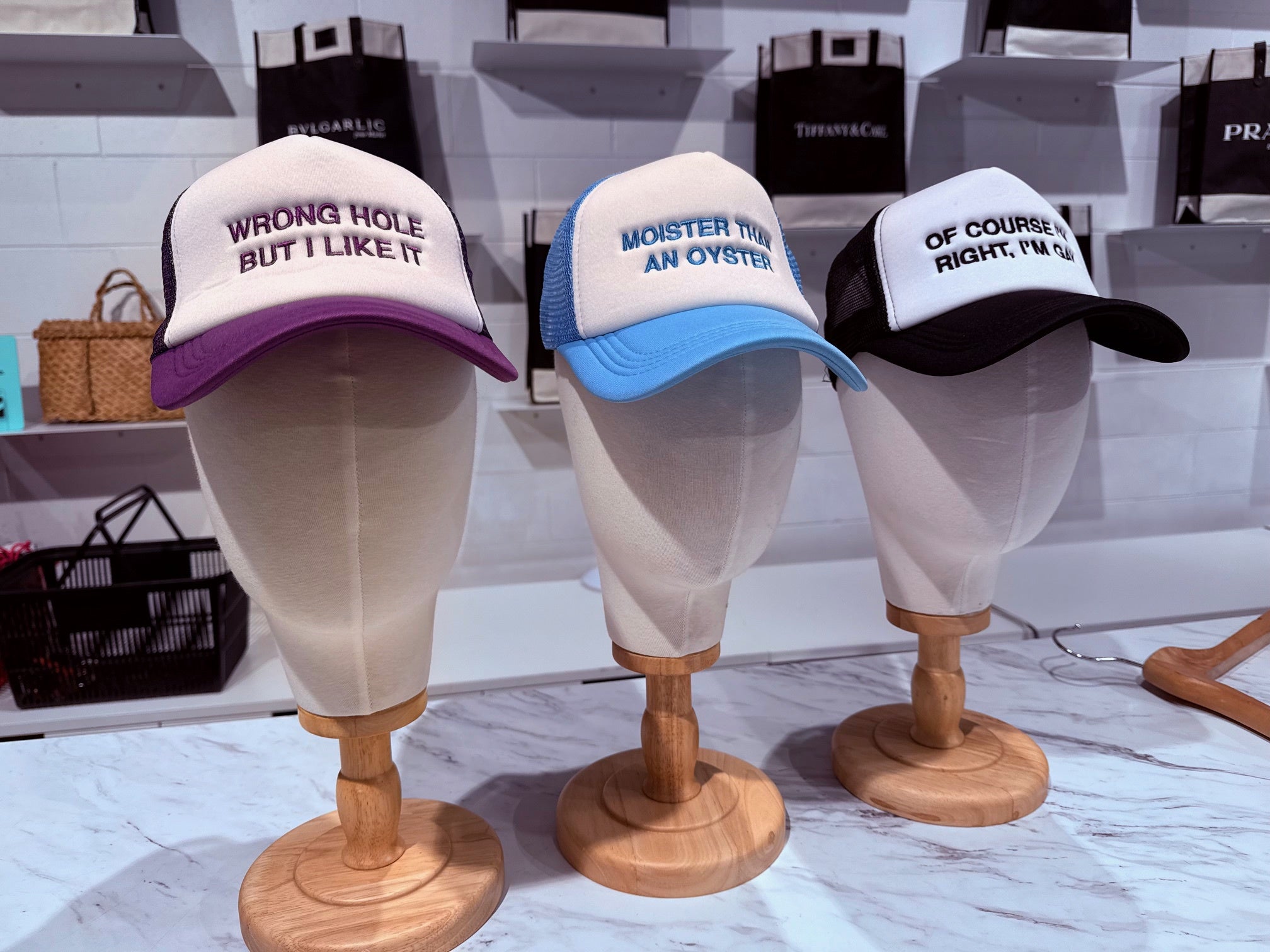 WORLD Loves LUKE BIRD - Naughty Trucker Cap