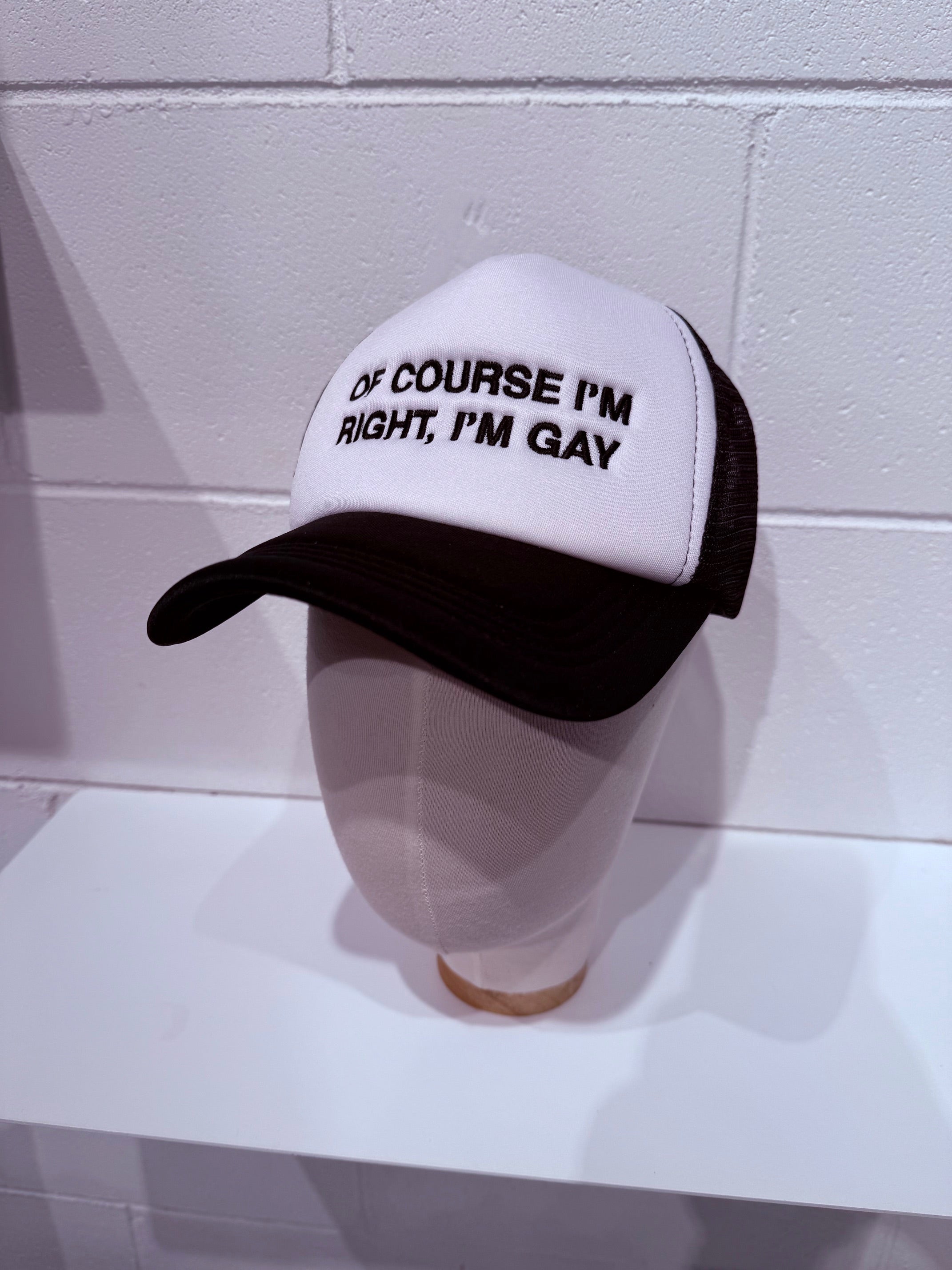 WORLD Loves LUKE BIRD - Naughty Trucker Cap