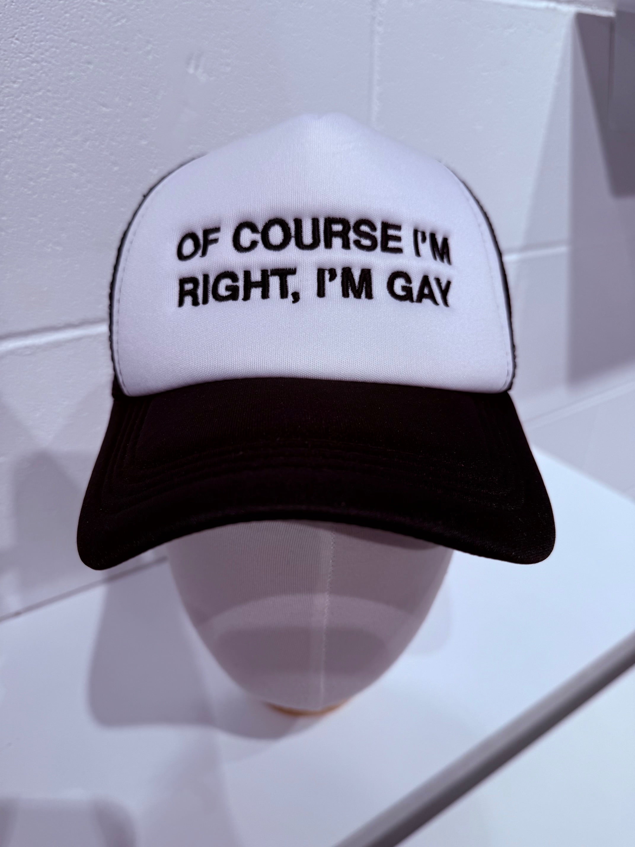 WORLD Loves LUKE BIRD - Naughty Trucker Cap