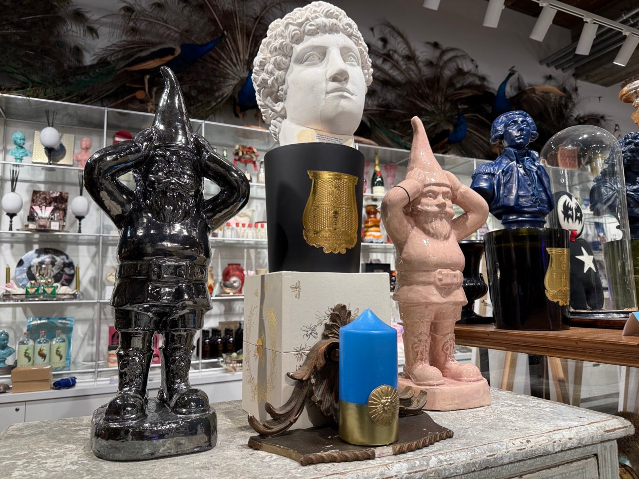 Gregor Kregar Oh No Thinker Gnome 2021/2025 - Glazed Ceramic - Dusty Pink