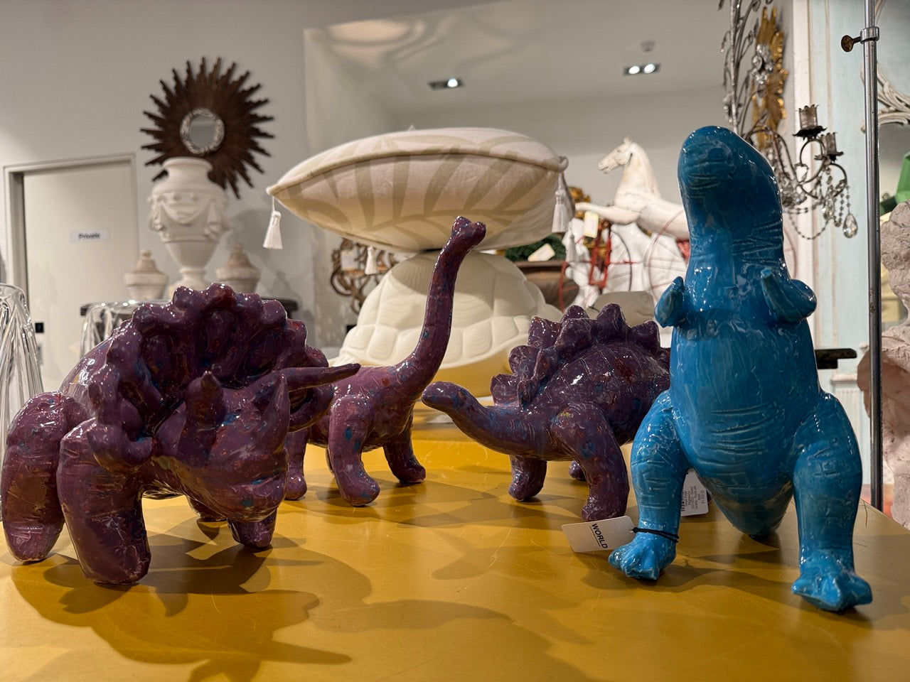 Gregor Kregar T-Rex 2021/2025 - Glazed Ceramic - Blue