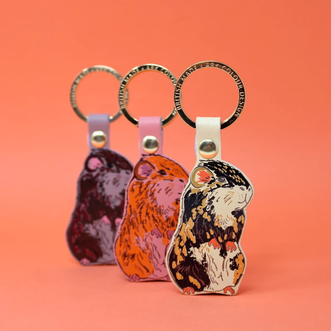 Ark - Guinea Pig Cream - Key Fob