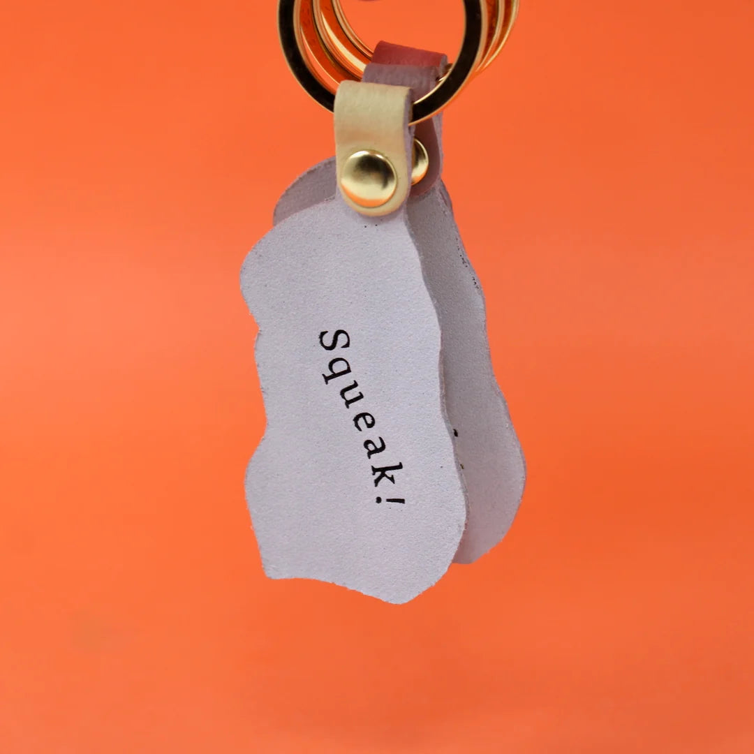 Ark - Guinea Pig Cream - Key Fob