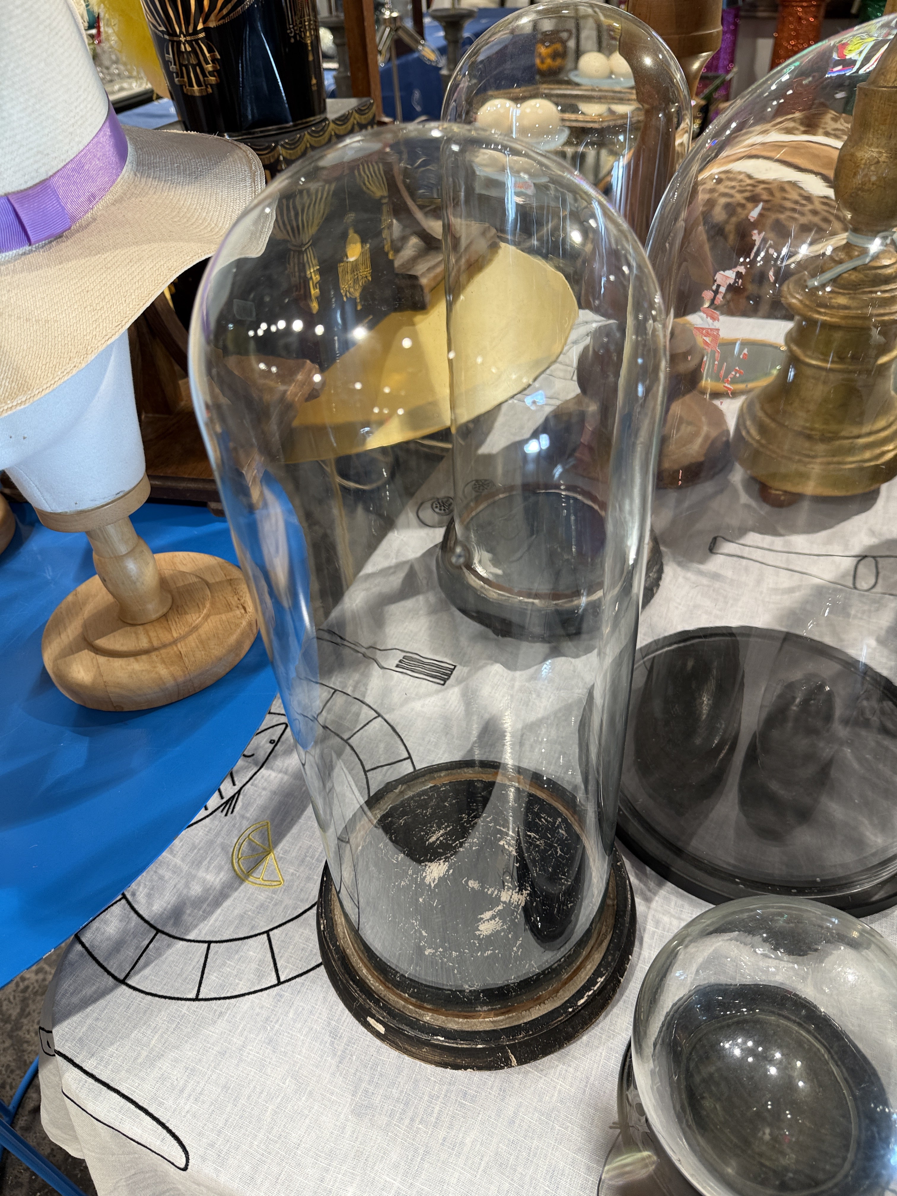 CT Vintage Glass Domes