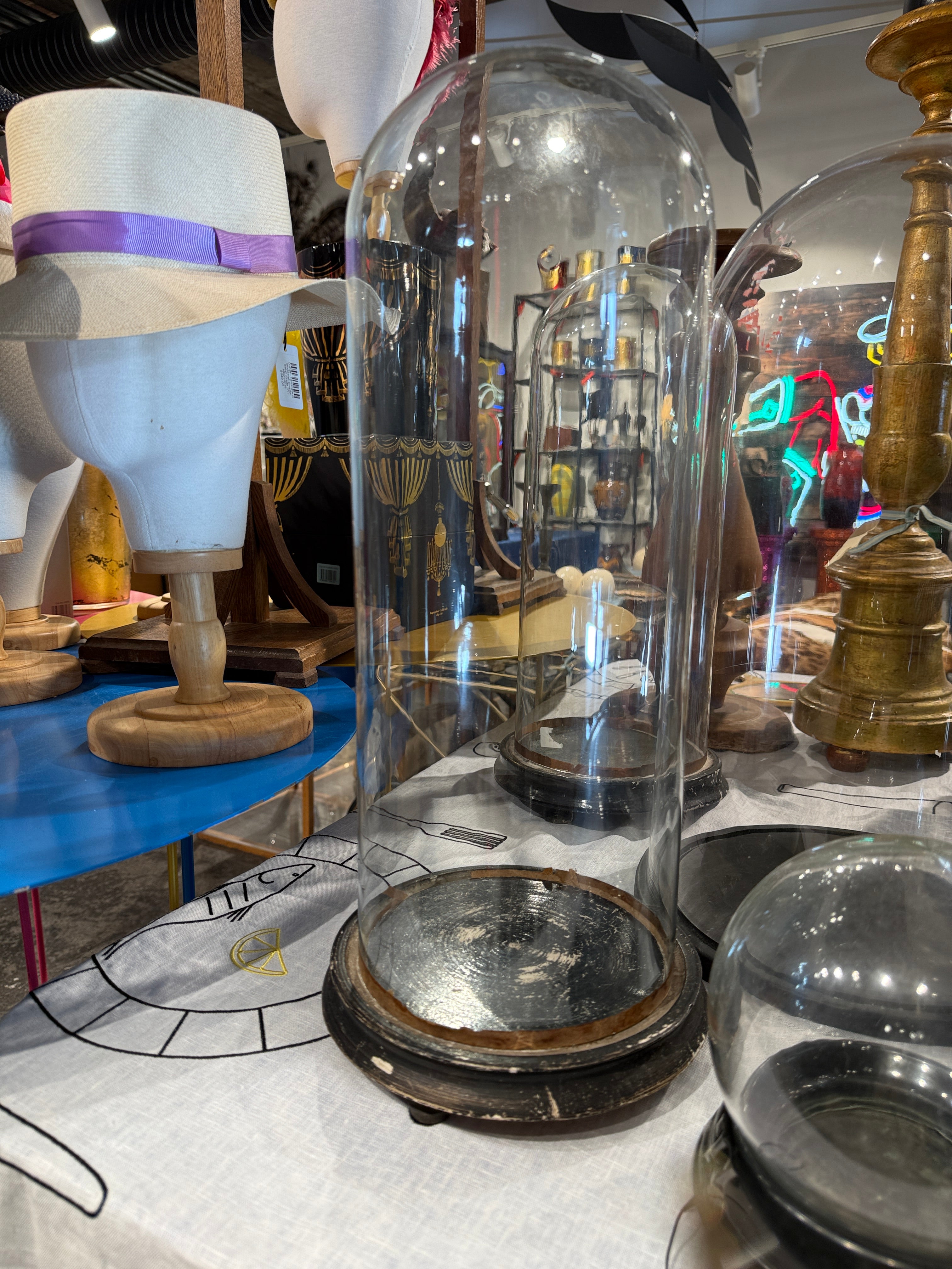 CT Vintage Glass Domes