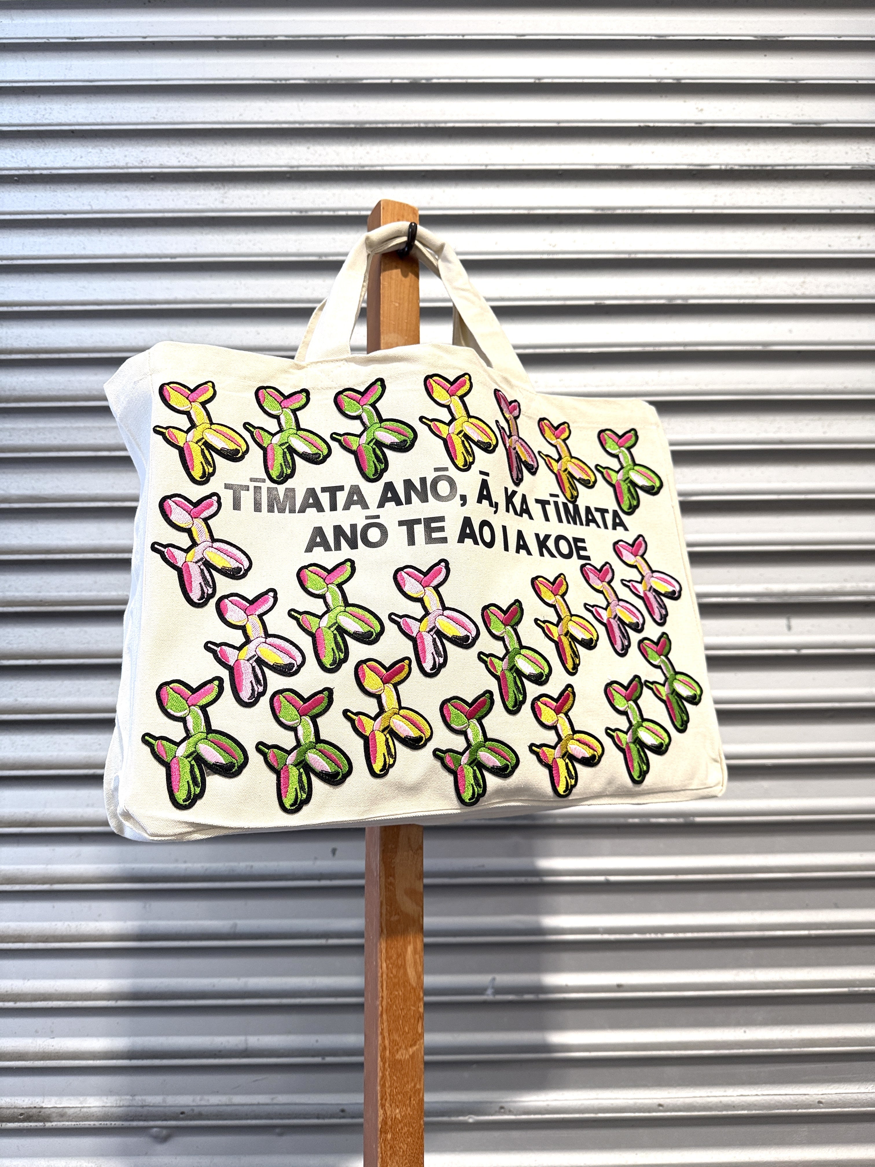 WORLD Loves LUKE BIRD - Matariki Couture Tote Bag - ONE OFF - We are all Same Same Same but Different