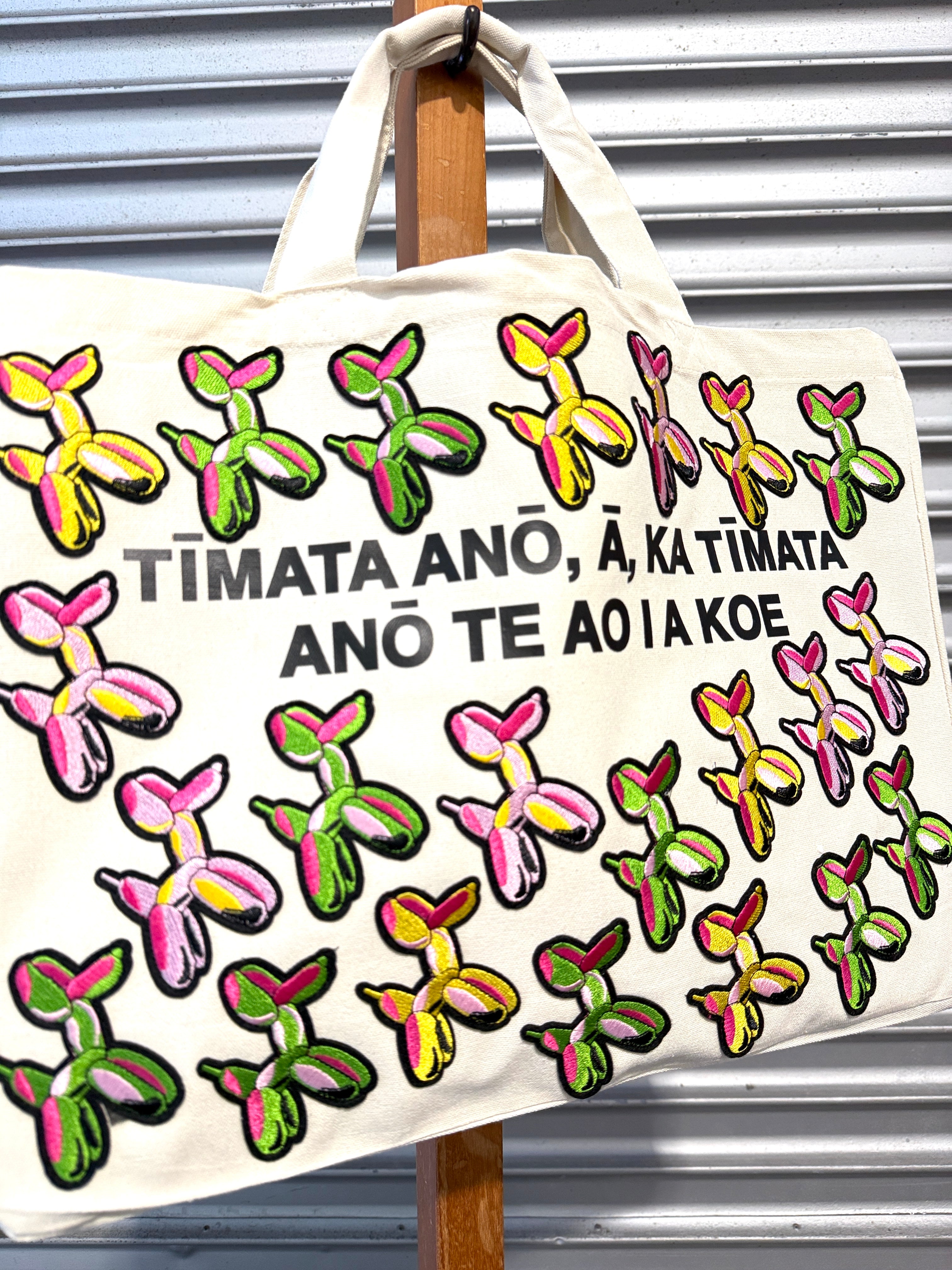 WORLD Loves LUKE BIRD - Matariki Couture Tote Bag - ONE OFF - We are all Same Same Same but Different