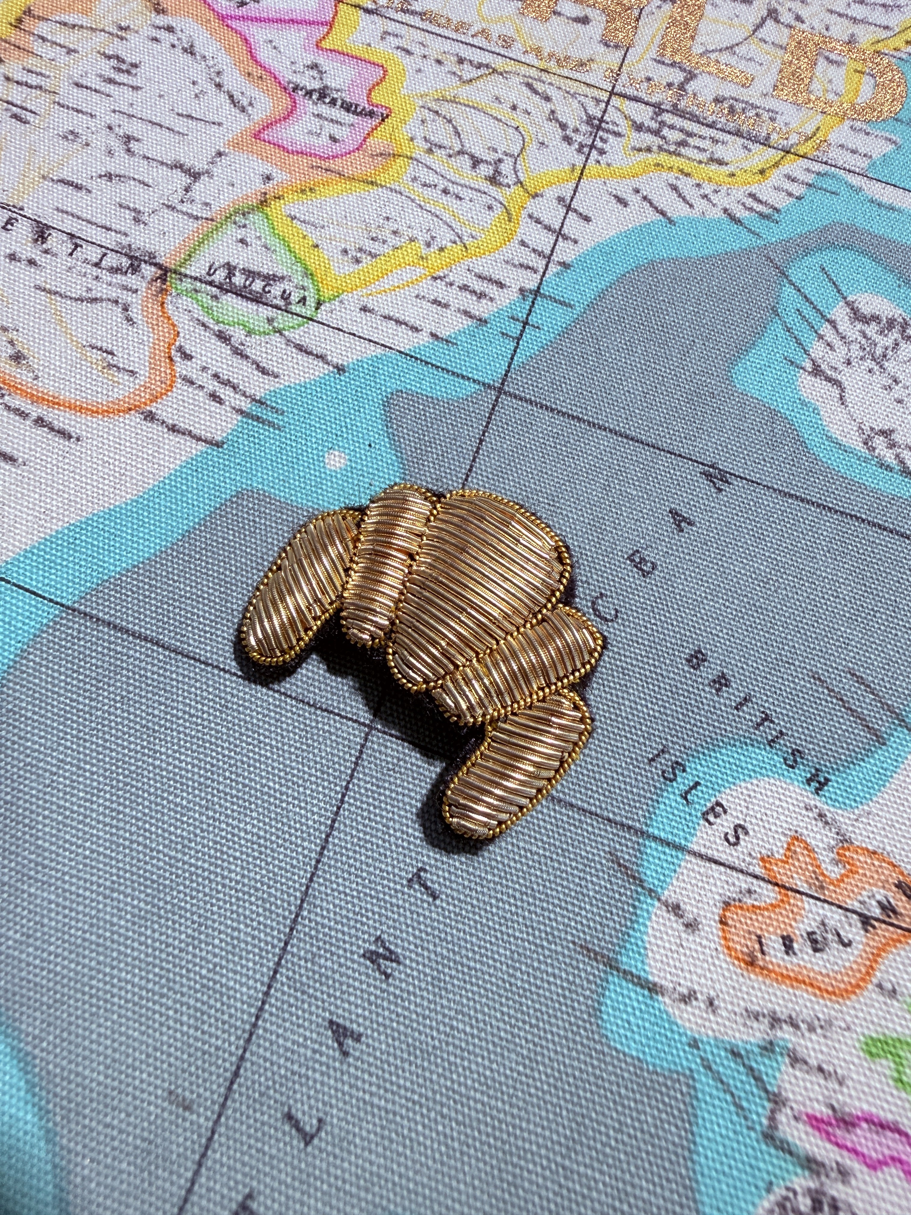 WORLD Bullion Brooch - Amano Croi$$ant