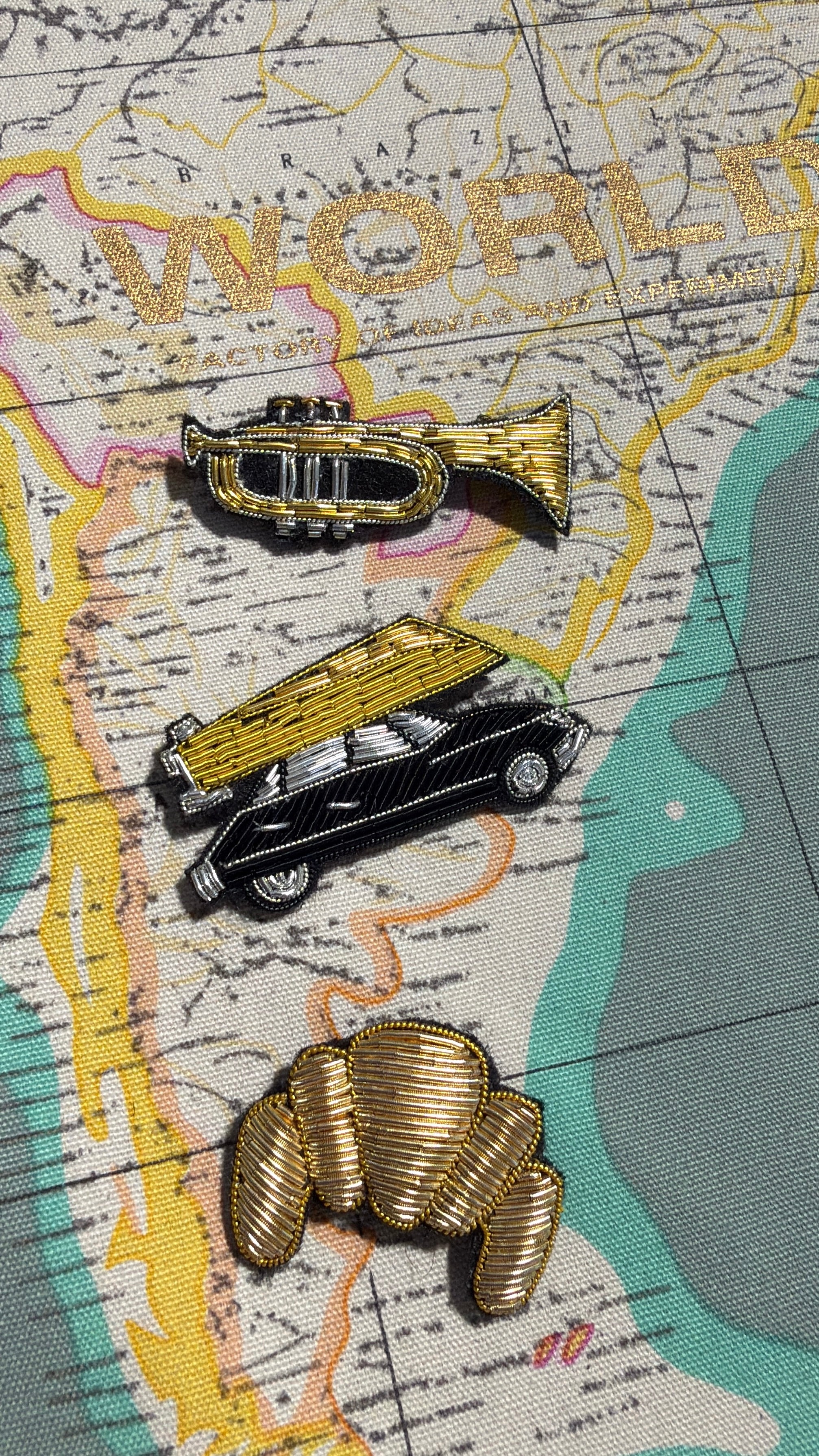 WORLD Bullion Brooch - Amano Croi$$ant