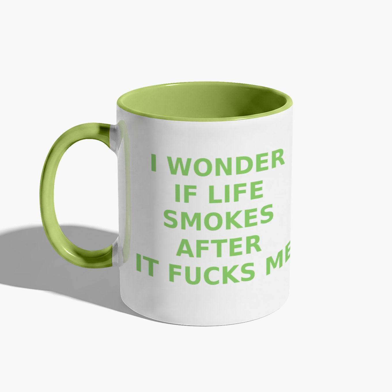 Ceramic Mug - Life Smokes