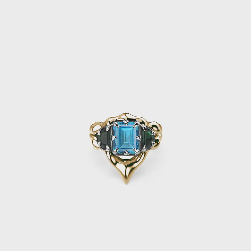 TAKEN by STORM: Bright Water Ring - Studio Piece (ONE OFF)