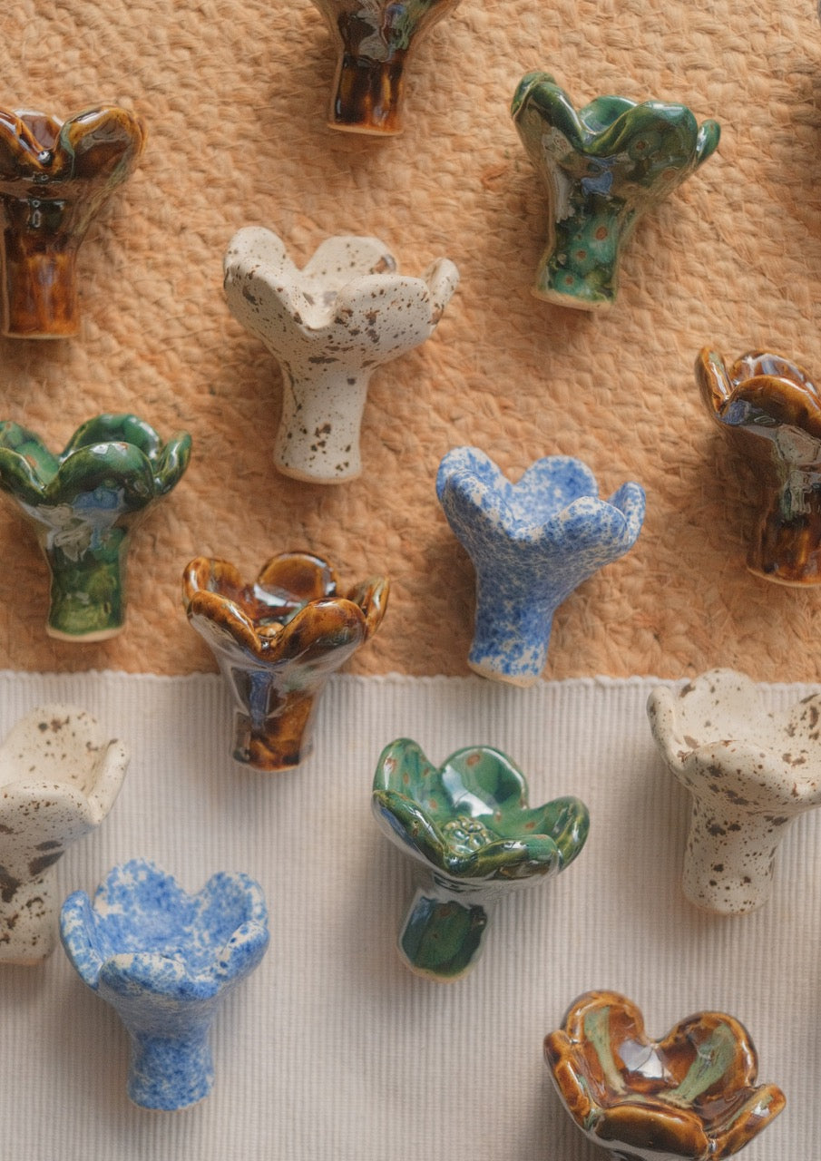 Kynd Ceramics - Small Incense Flower