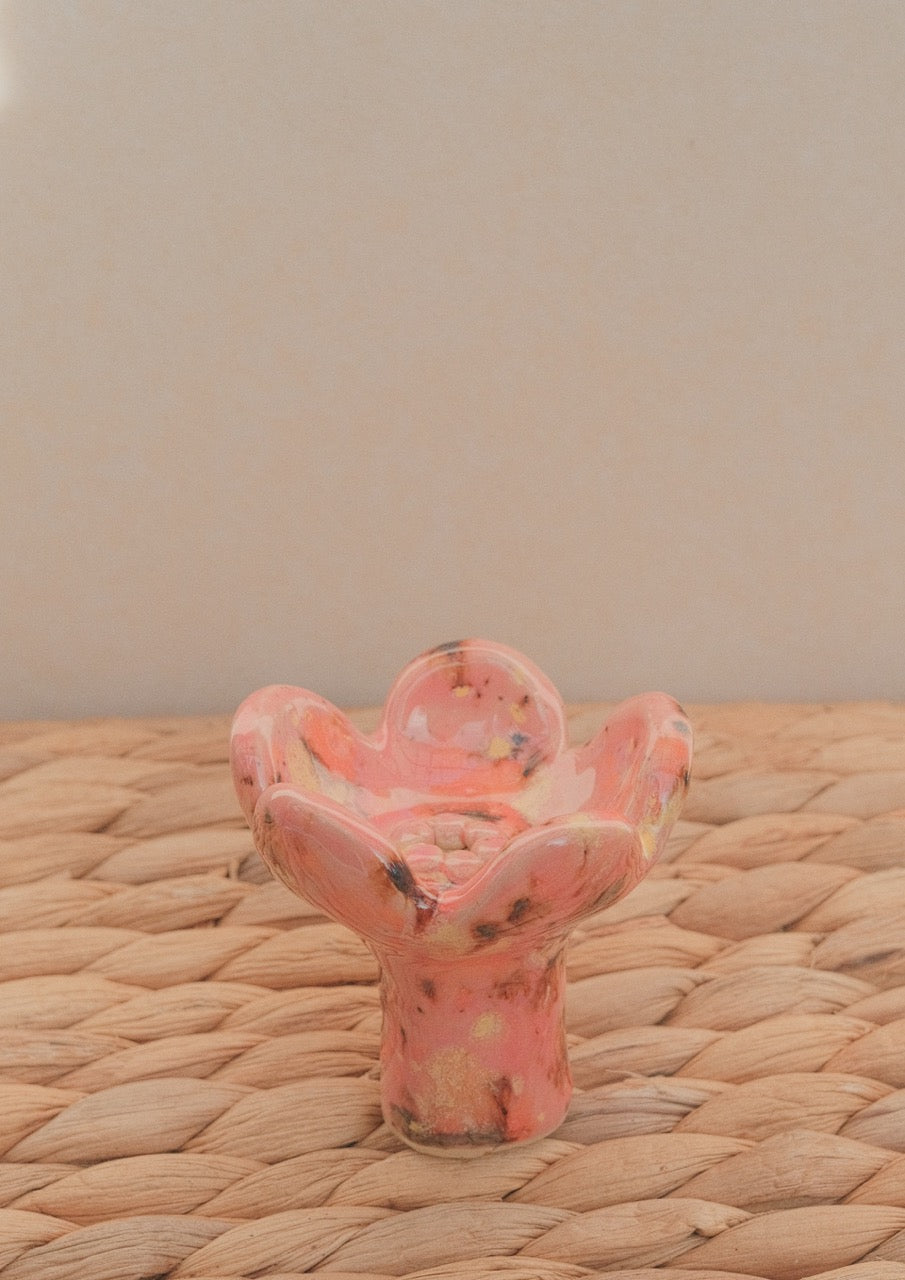 Kynd Ceramics - Large Incense Flower