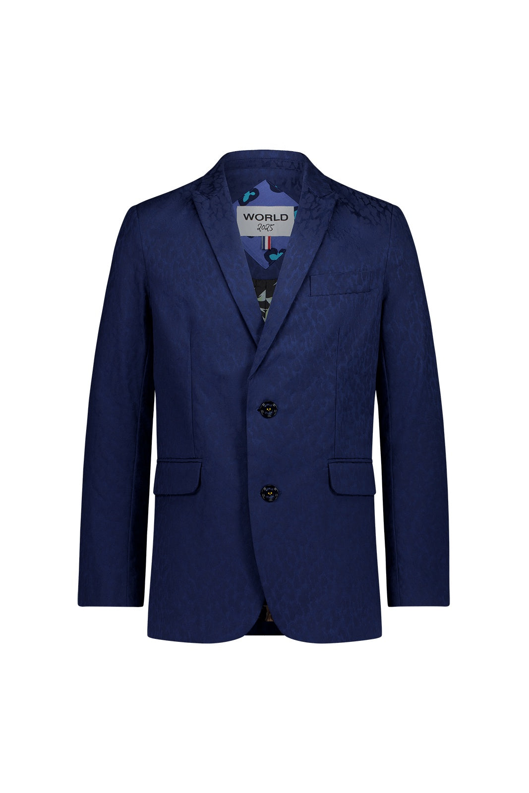 WORLDman 5116 Latitude Blazer Navy Animal