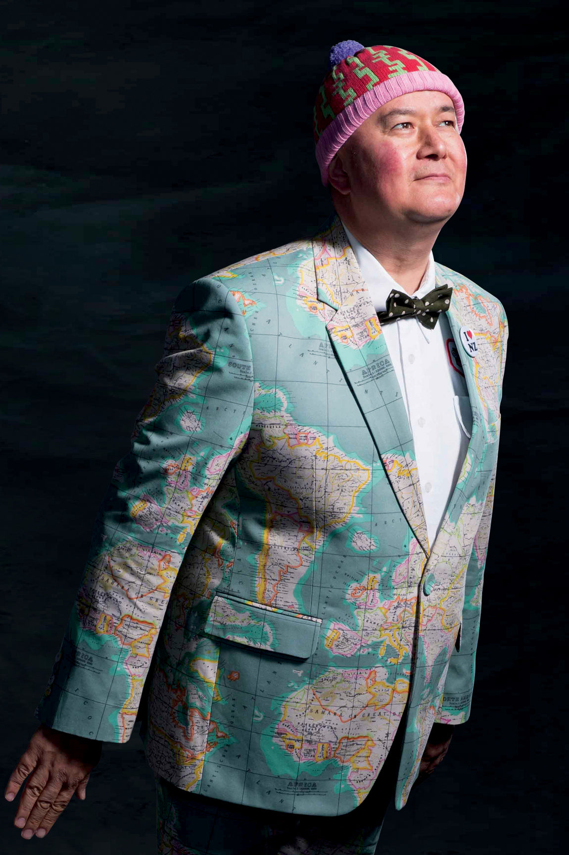 WORLDman 5166 Latitude Blazer WORLD Map