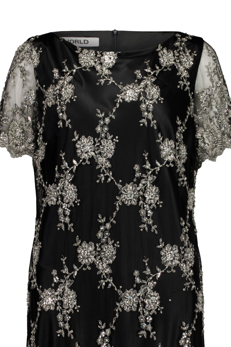 WORLD 5620A Long Time Lace Dress